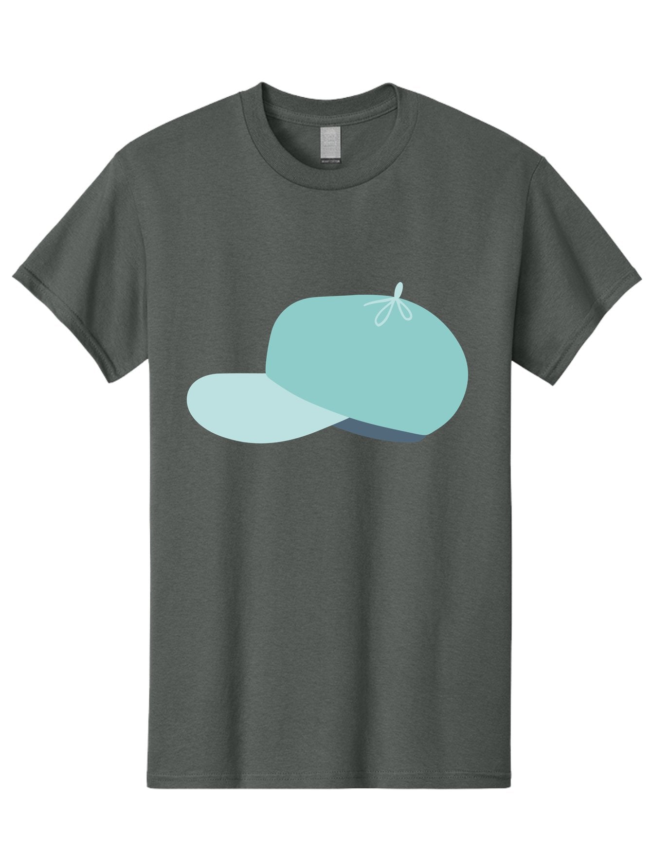 Baseball-Cap Men'S Graphic Tee, 100% Cotton, Comfortable Casual Summer Wear, Machine Washable, Baseball Cap, Sports Headwear, Casual Fashion, Adjustable Cap, Minimalist Design, Simple Style, Cap With Brim Aac001 4