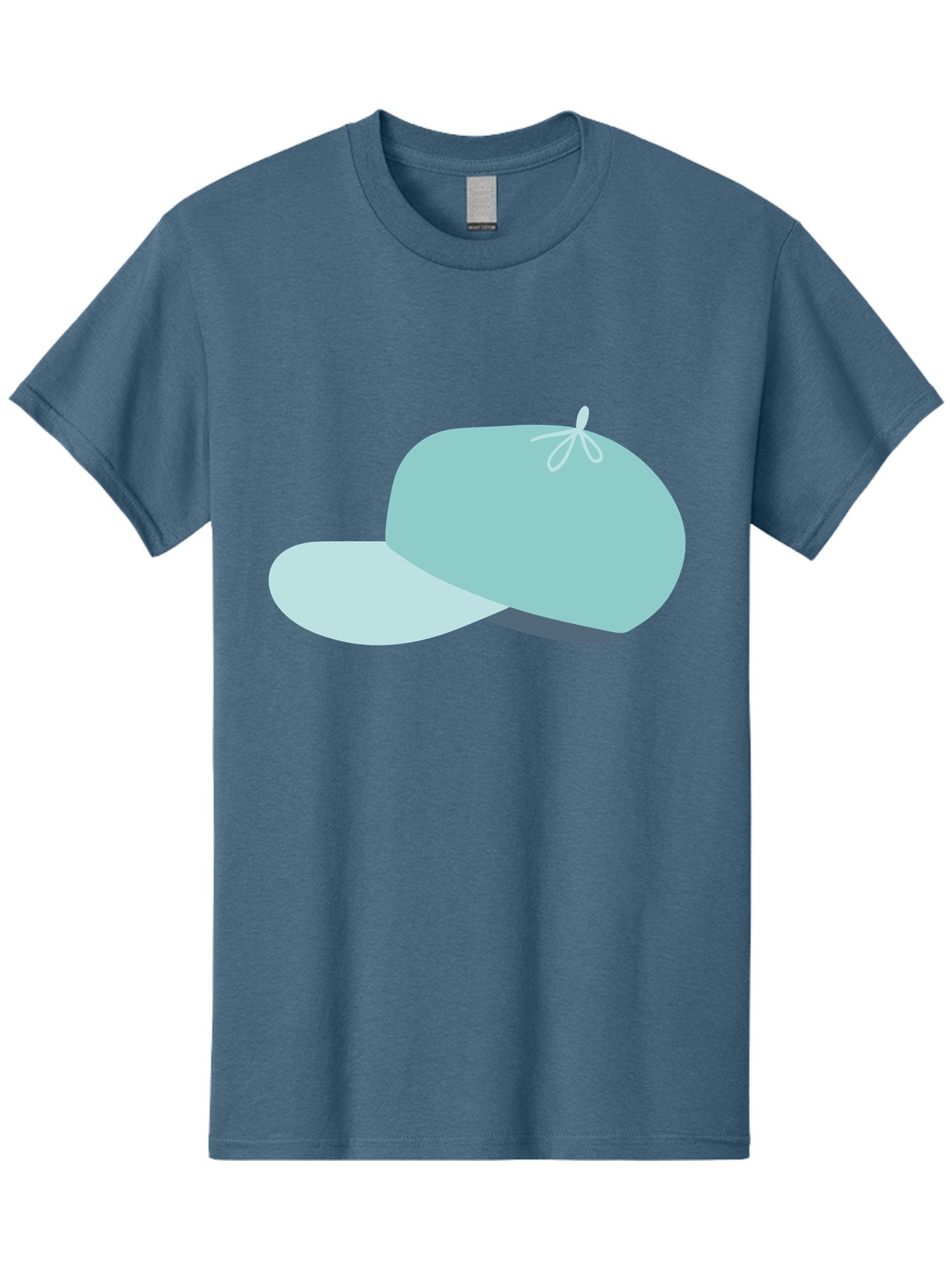 Baseball-Cap Men'S Graphic Tee, 100% Cotton, Comfortable Casual Summer Wear, Machine Washable, Baseball Cap, Sports Headwear, Casual Fashion, Adjustable Cap, Minimalist Design, Simple Style, Cap With Brim Aac001