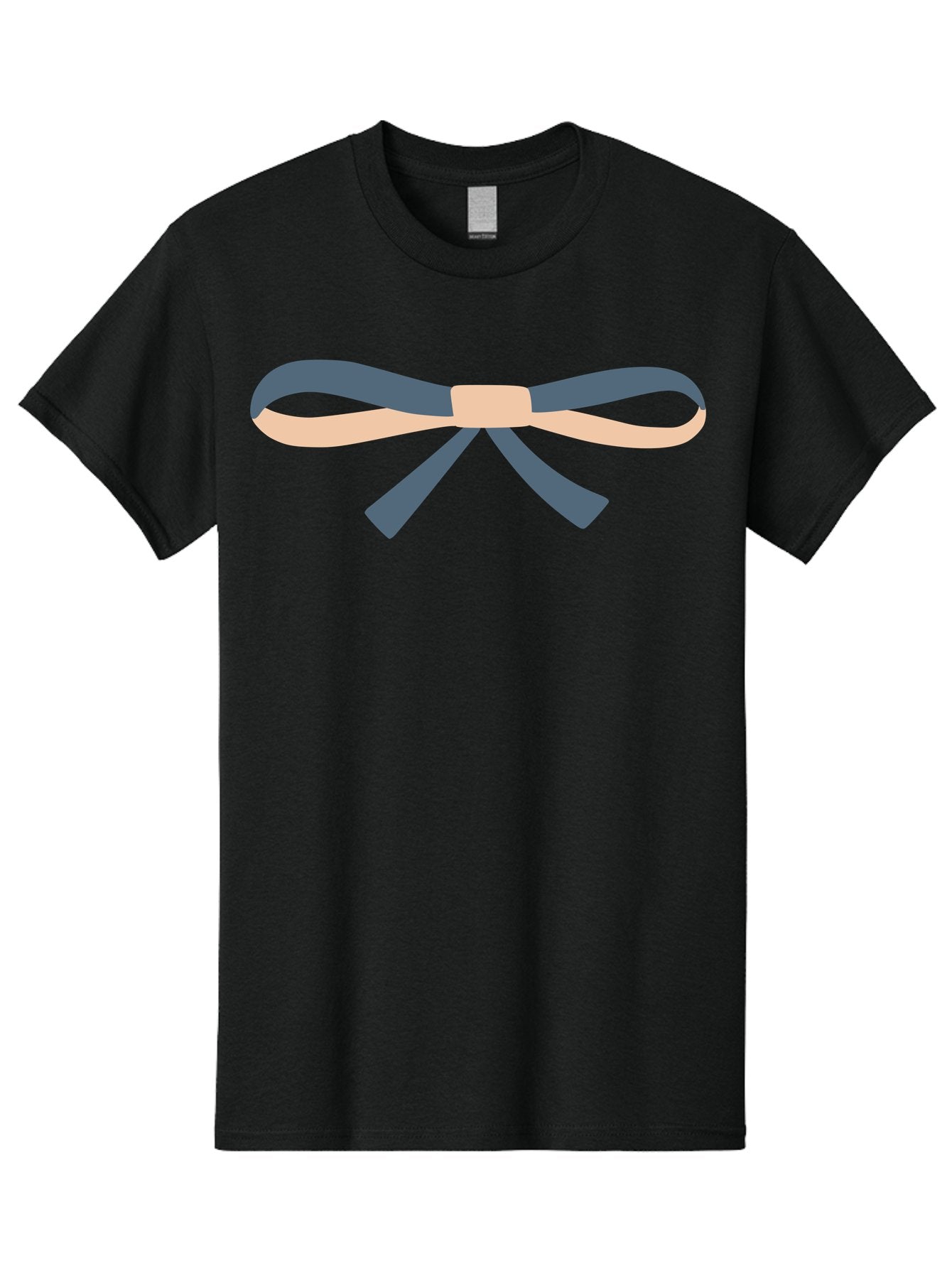 Blue-And-Beige-Bow Men'S Graphic Tee, 100% Cotton, Comfortable Casual Summer Wear, Machine Washable, Gift Wrapping, Decorative Ribbon, Bow Tie, Gift Decoration, Elegant Design, Stylish Presentation, Grey And Beige Ribbon Aac002 12