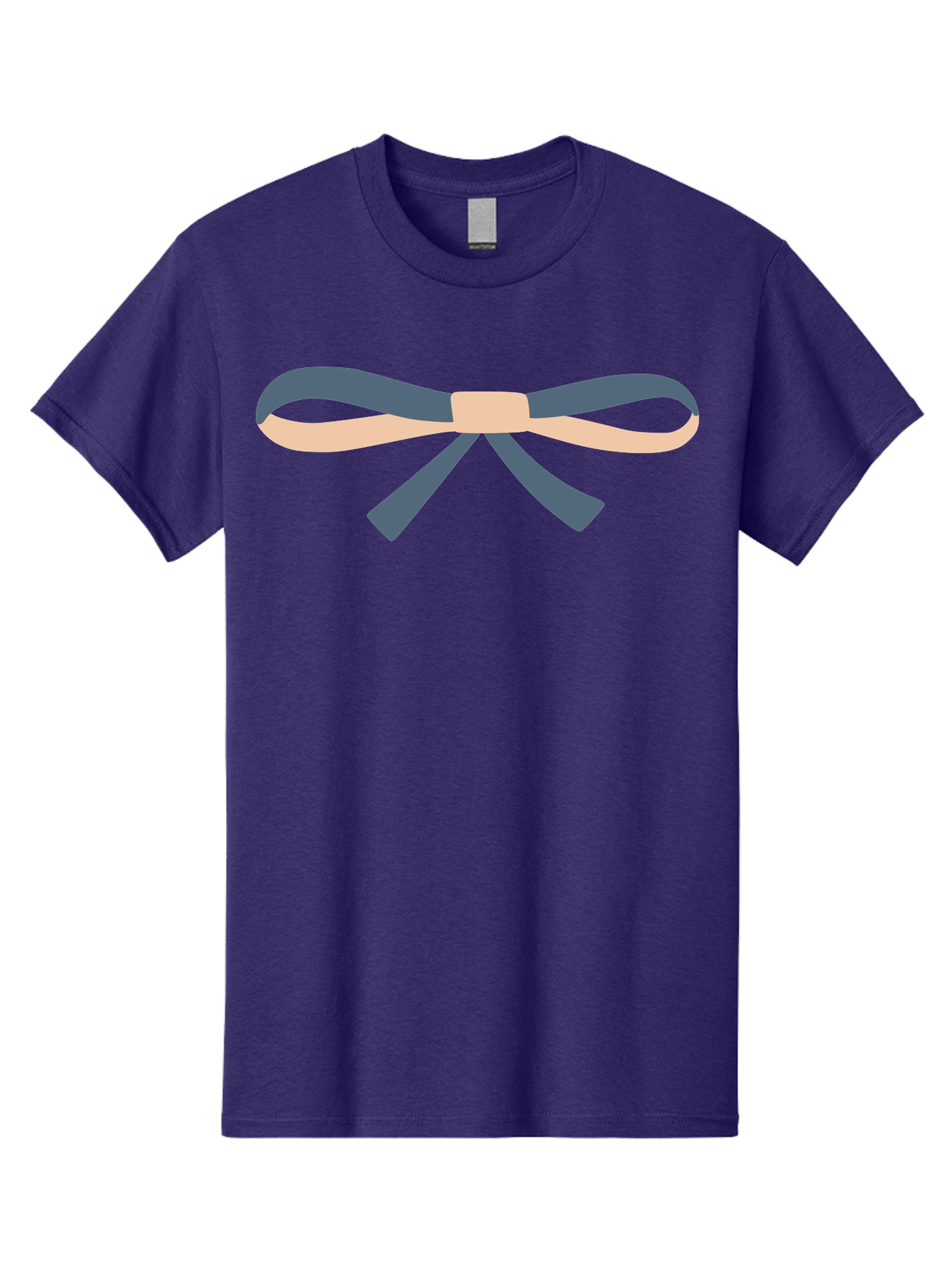 Blue-And-Beige-Bow Men'S Graphic Tee, 100% Cotton, Comfortable Casual Summer Wear, Machine Washable, Gift Wrapping, Decorative Ribbon, Bow Tie, Gift Decoration, Elegant Design, Stylish Presentation, Grey And Beige Ribbon Aac002 9