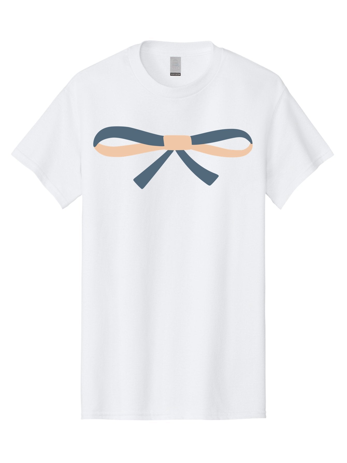 Blue-And-Beige-Bow Men'S Graphic Tee, 100% Cotton, Comfortable Casual Summer Wear, Machine Washable, Gift Wrapping, Decorative Ribbon, Bow Tie, Gift Decoration, Elegant Design, Stylish Presentation, Grey And Beige Ribbon Aac002 13