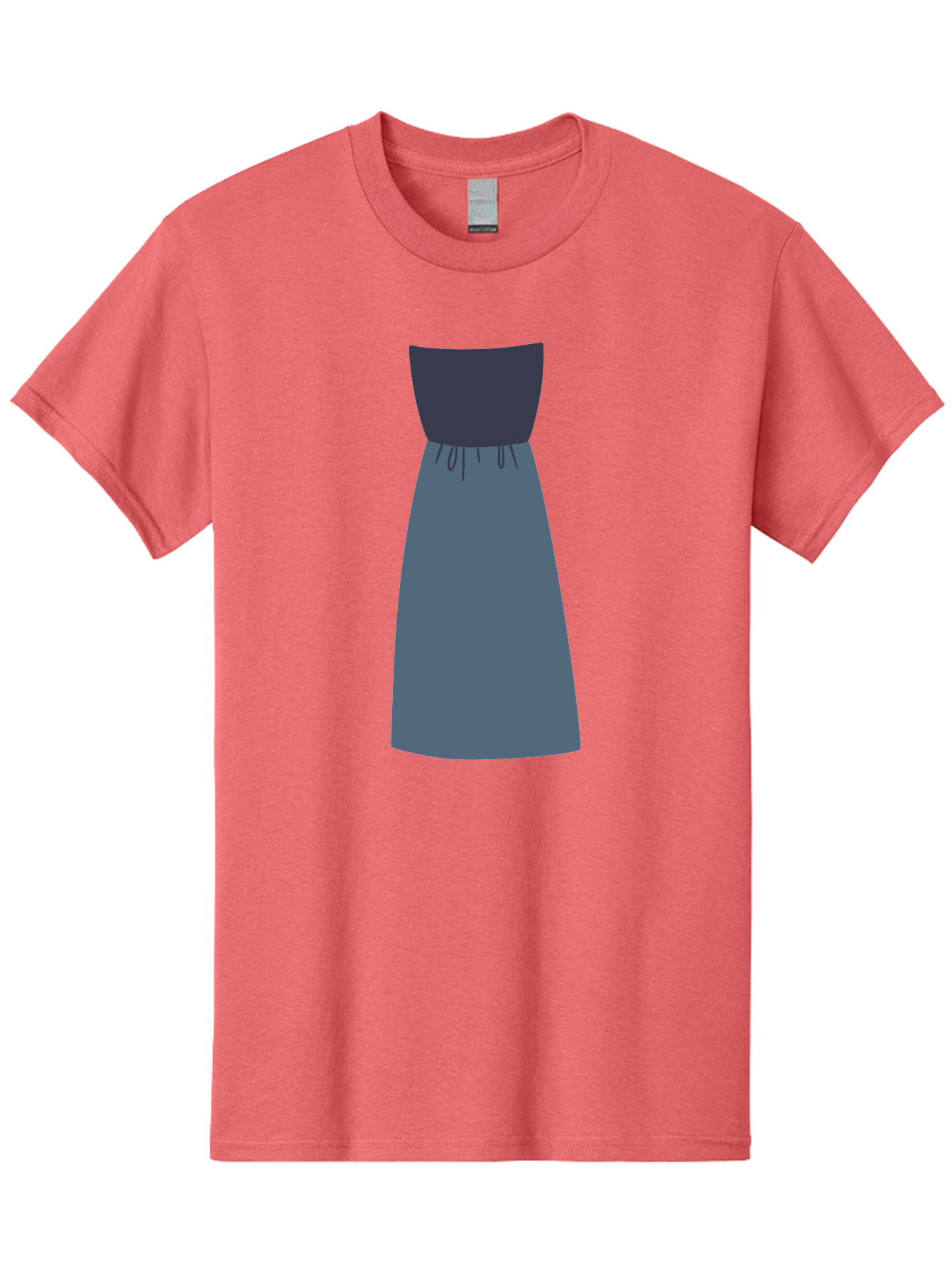 Blue-Dress Men'S Graphic Tee, 100% Cotton, Comfortable Casual Summer Wear, Machine Washable, Casual Dress, Simple Design, Relaxed Fit, Strapless Top, Gathered Waist, Blue Color, Elegant Look, Minimalist Fashion, Stylish Outfit, Everyday Wear Aac003 9