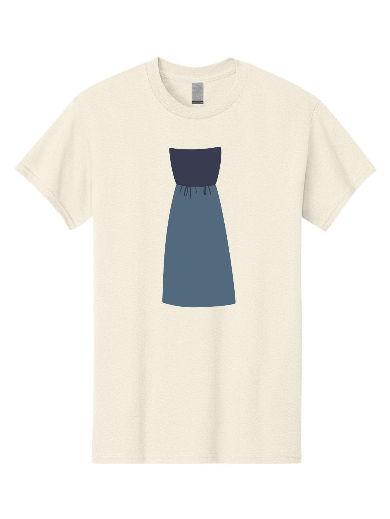 Blue-Dress Men'S Graphic Tee, 100% Cotton, Comfortable Casual Summer Wear, Machine Washable, Casual Dress, Simple Design, Relaxed Fit, Strapless Top, Gathered Waist, Blue Color, Elegant Look, Minimalist Fashion, Stylish Outfit, Everyday Wear Aac003 10