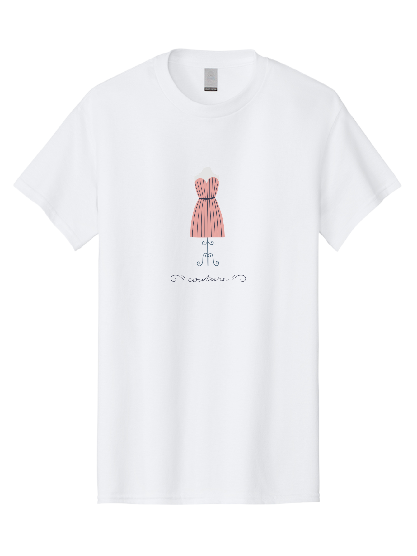 Couture-1 Men'S Graphic Tee, 100% Cotton, Comfortable Casual Summer Wear, Machine Washable, Fashion Design, Haute Couture, Dress On Mannequin, Stylish Clothing, Elegant Dress, Designer Fashion, Stylish Apparel Aac007 25