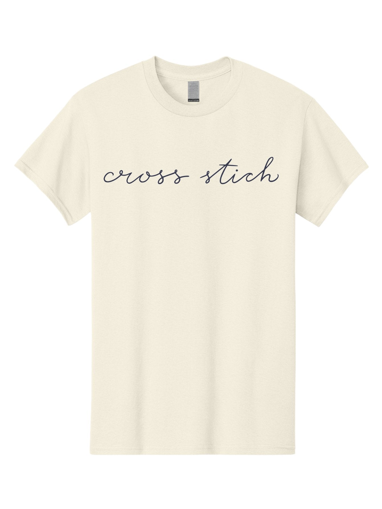 Cross-Stitch Men'S Graphic Tee, 100% Cotton, Comfortable Casual Summer Wear, Machine Washable, Cross Stitch, Embroidery, Needlework, Handmade Crafts, Stitching, Crafting, Diy Projects, Textile Art Aac011 5