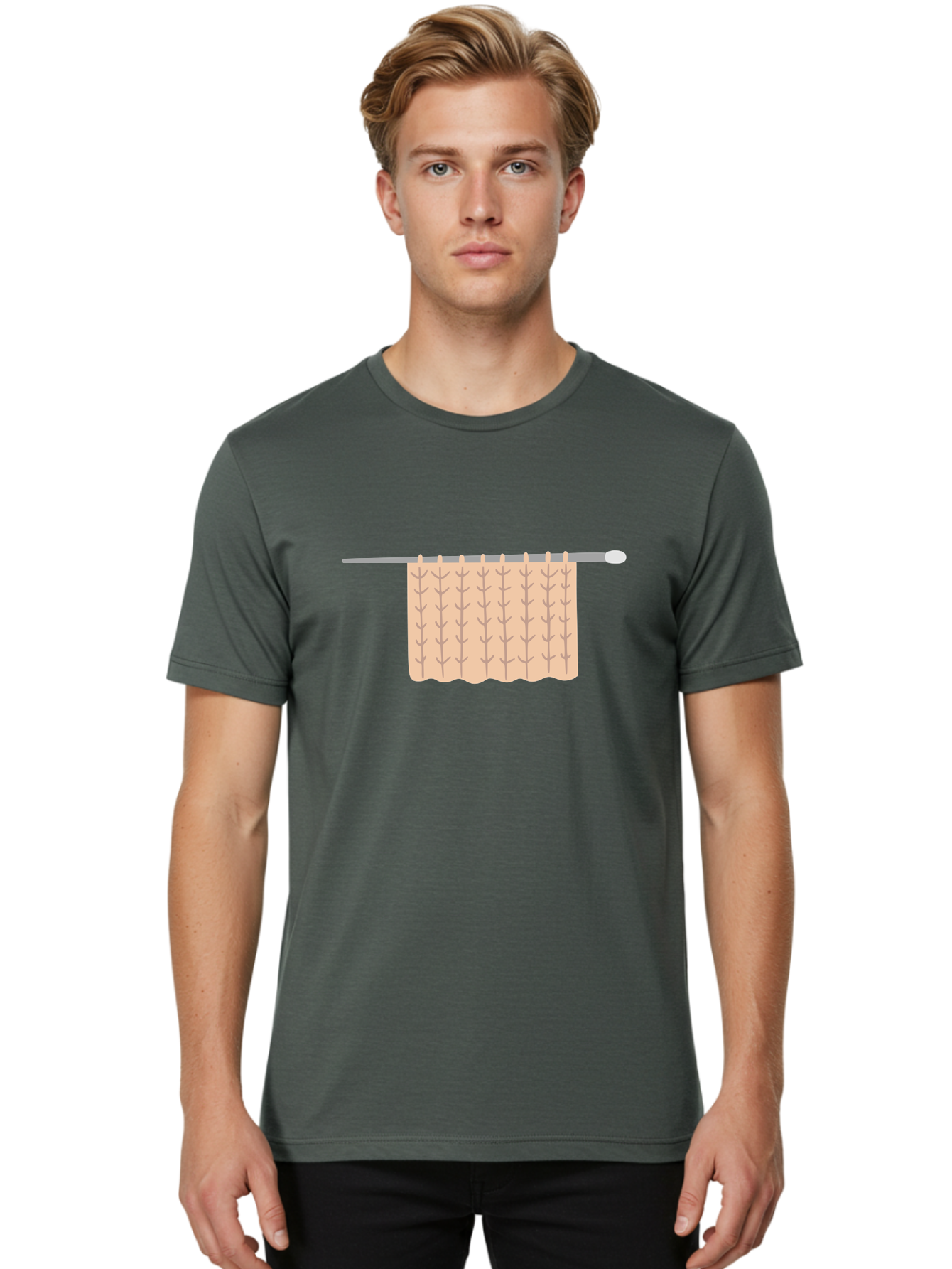 Curtain Men'S Graphic Tee, 100% Cotton, Comfortable Casual Summer Wear, Machine Washable, Beige Curtain, Leaf Pattern, Curtain Rod, Simple Design, Home Decor, Interior Design, Minimalist Style, Window Treatment, Graphic Illustration Aac013 18
