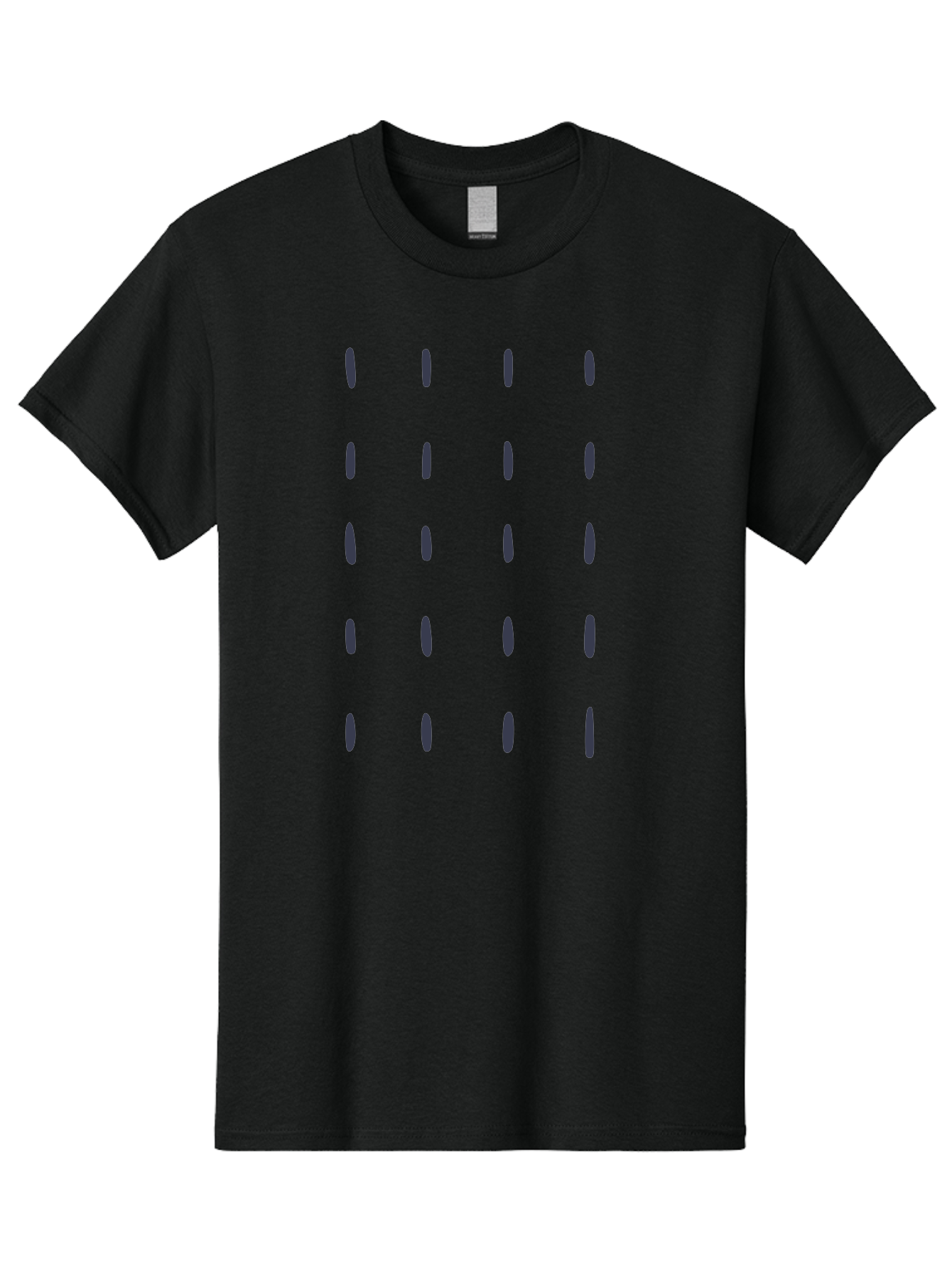 Dashes-Pattern Men'S Graphic Tee, 100% Cotton, Comfortable Casual Summer Wear, Machine Washable, Gray Ovals Pattern, Symmetrical Design, Minimalist Aesthetic, Modern Art, Grid Layout, Simple Shapes, Contemporary Style, Abstract Pattern Aac017 27