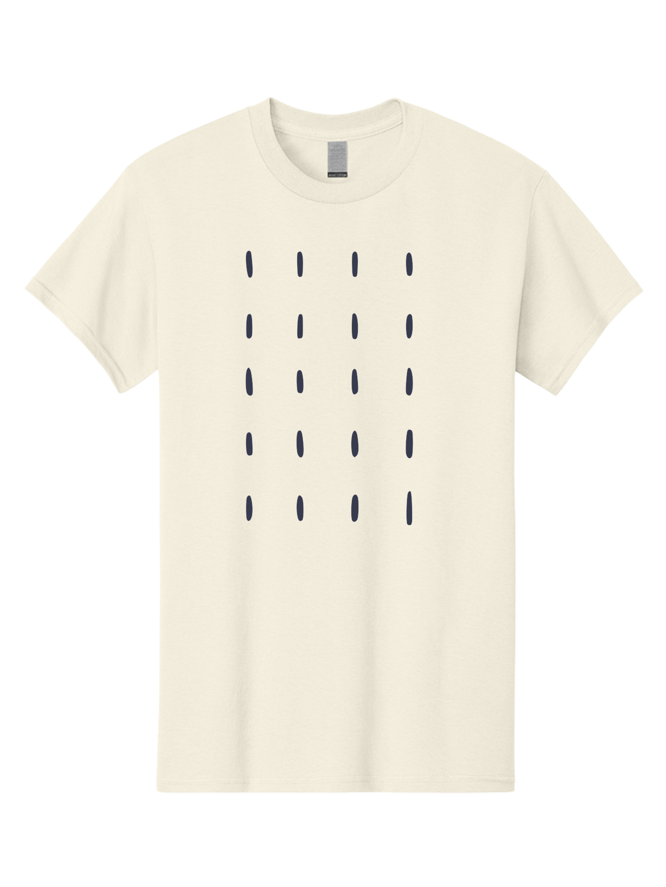 Dashes-Pattern Men'S Graphic Tee, 100% Cotton, Comfortable Casual Summer Wear, Machine Washable, Gray Ovals Pattern, Symmetrical Design, Minimalist Aesthetic, Modern Art, Grid Layout, Simple Shapes, Contemporary Style, Abstract Pattern Aac017 17