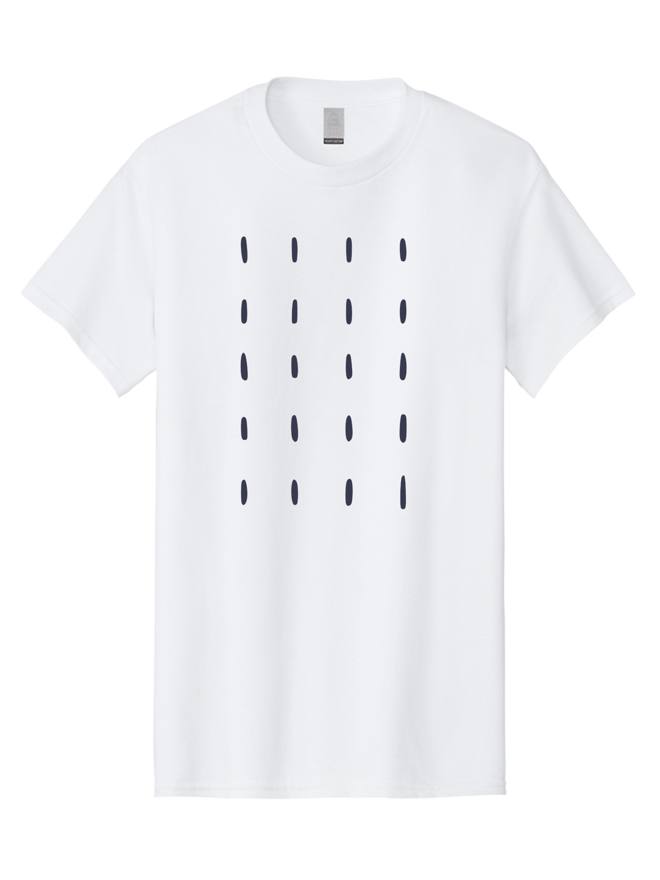 Dashes-Pattern Men'S Graphic Tee, 100% Cotton, Comfortable Casual Summer Wear, Machine Washable, Gray Ovals Pattern, Symmetrical Design, Minimalist Aesthetic, Modern Art, Grid Layout, Simple Shapes, Contemporary Style, Abstract Pattern Aac017 29