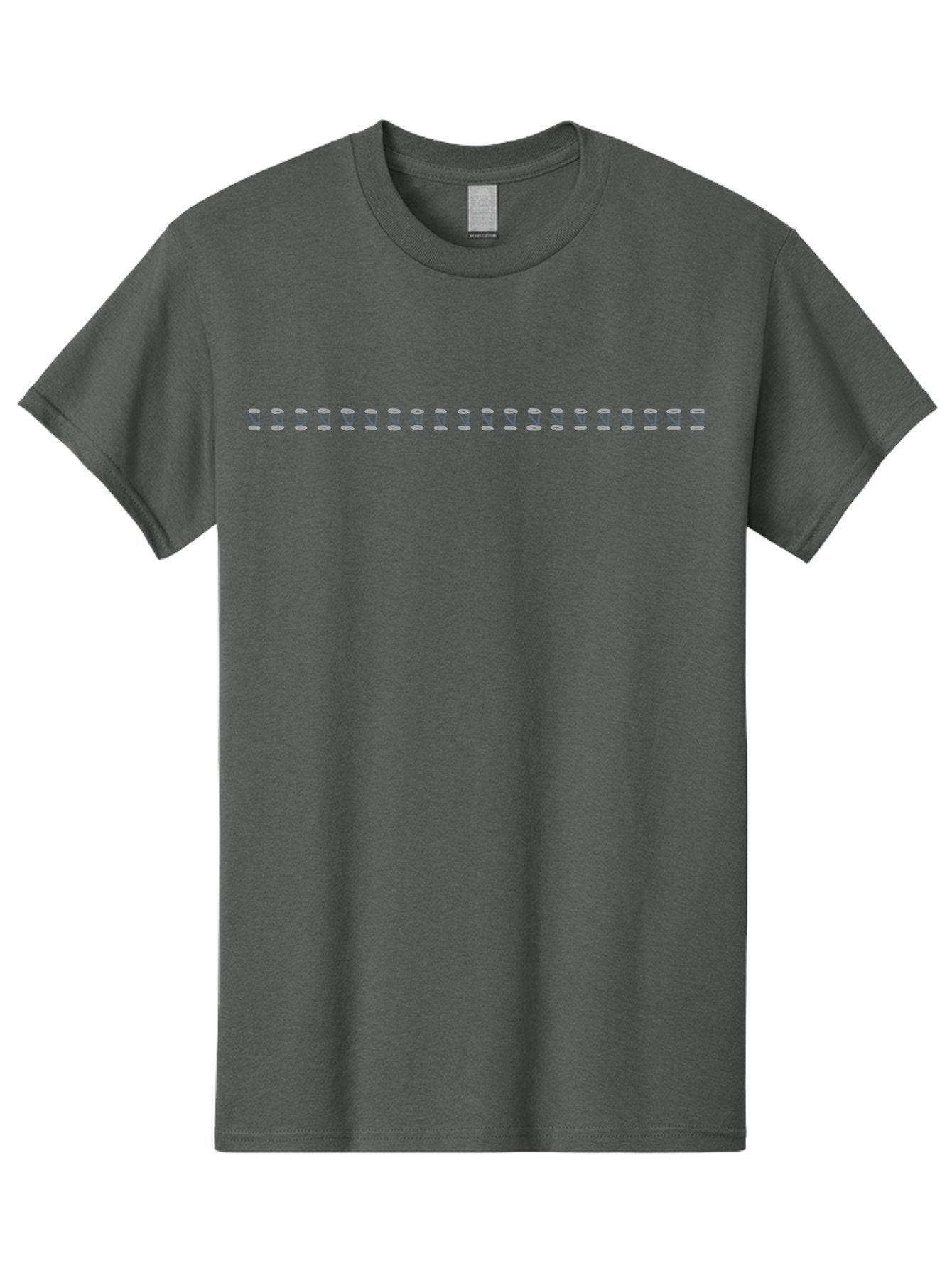Decorative-Horizontal-Line Men'S Graphic Tee, 100% Cotton, Comfortable Casual Summer Wear, Machine Washable, Check Mark Icons, Verification Symbols, Approval Signs, Validation Marks, Confirmation Icons, Checklist Symbols Aac018 8