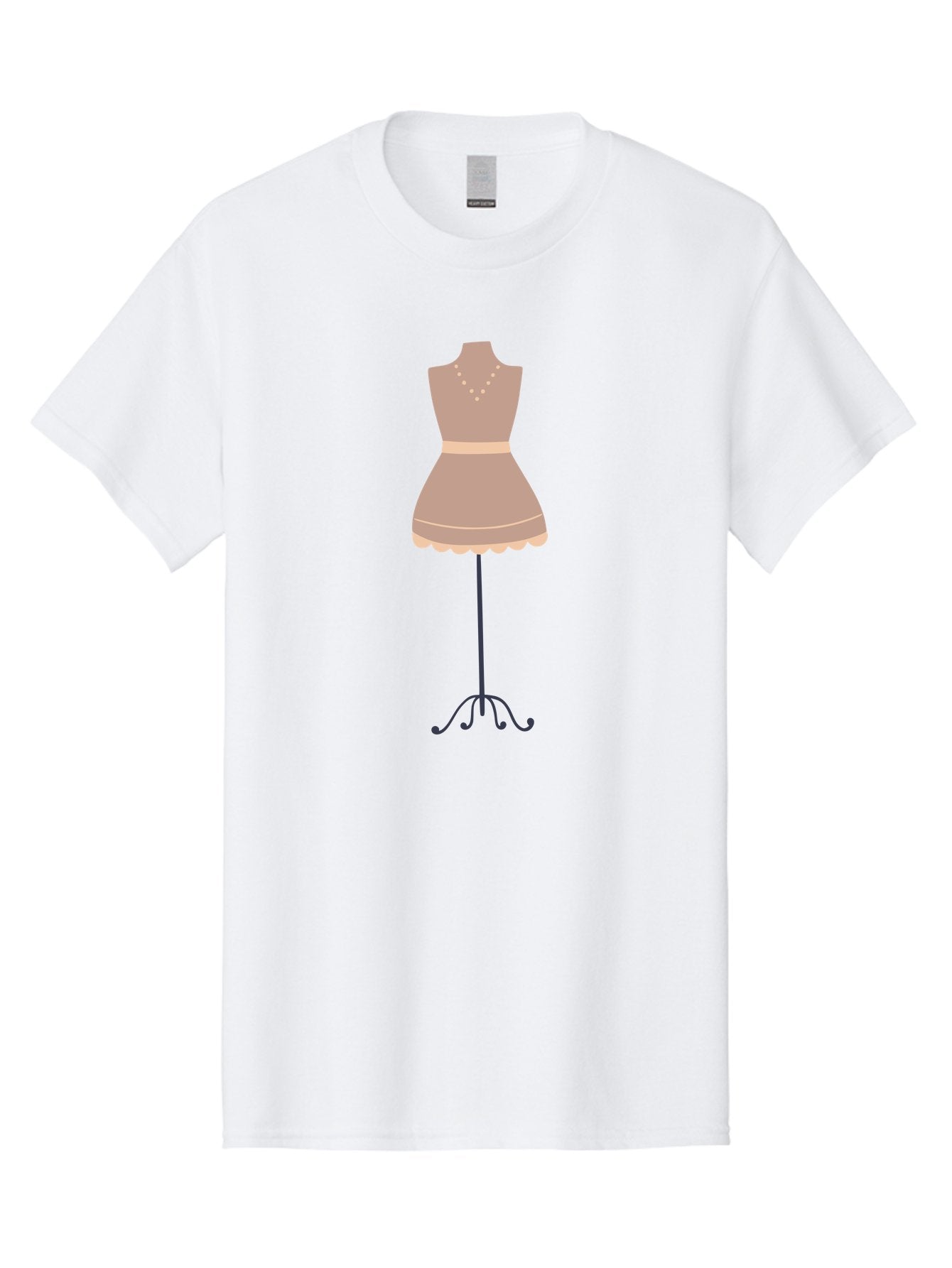 Dress-Form-Mannequin Men'S Graphic Tee, 100% Cotton, Comfortable Casual Summer Wear, Machine Washable, Fashion Design, Dressmaker'S Dummy, Custom Clothing, Wardrobe Styling, Apparel Design, Fashion Illustration, Clothing Rack, Designer Dress Aac022 14