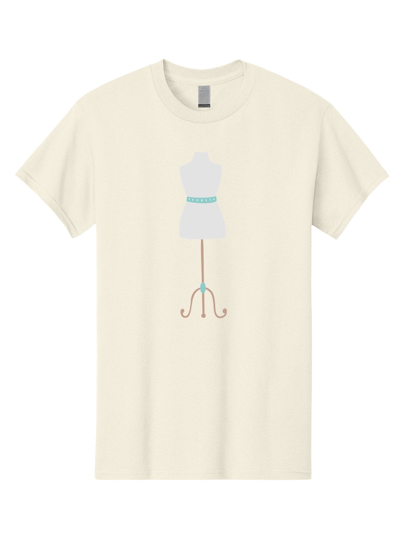 Dress-Form Men'S Graphic Tee, 100% Cotton, Comfortable Casual Summer Wear, Machine Washable, Fashion Design, Dress Form, Tailor'S Dummy, Measuring Tape, Fashion Industry, Clothing Design, Apparel Making, Couture, Bespoke, Garment Construction, Aac023 6