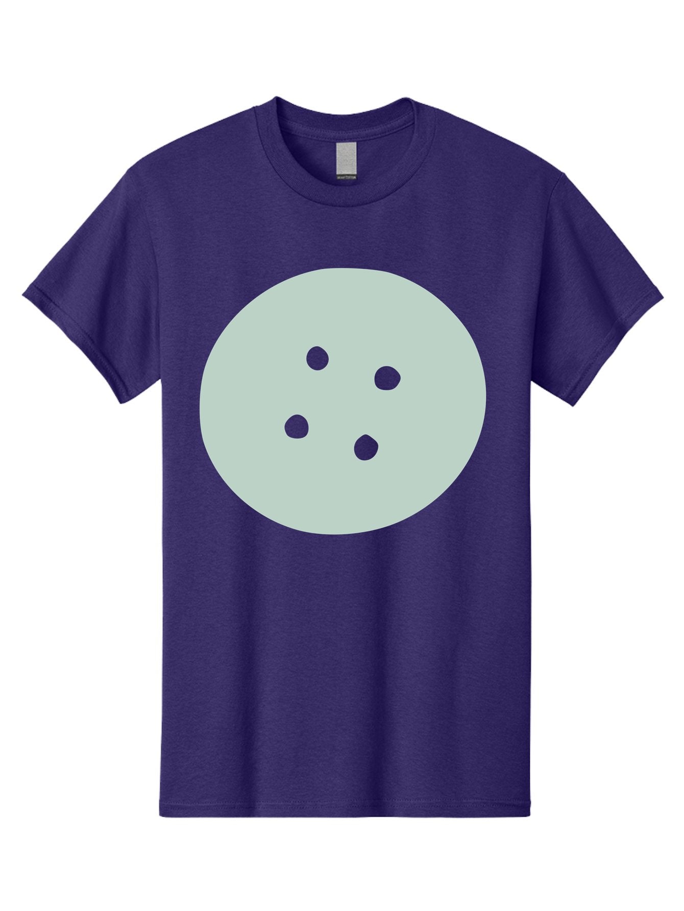 Four-Dots Men'S Graphic Tee, 100% Cotton, Comfortable Casual Summer Wear, Machine Washable, Simple Graphic, Minimalist Design, Four Green Dots, Circular Composition, Geometric Pattern, Modern Art, Abstract Shape Aac036 12