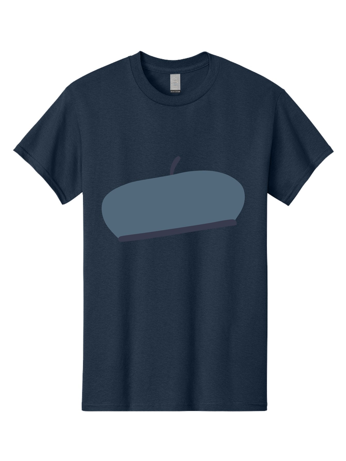 Gray-Apple Men'S Graphic Tee, 100% Cotton, Comfortable Casual Summer Wear, Machine Washable, Gray Apple, Stylized Fruit, Simple Illustration, Minimalist Design, Fruit Icon, Digital Art Aac038 5