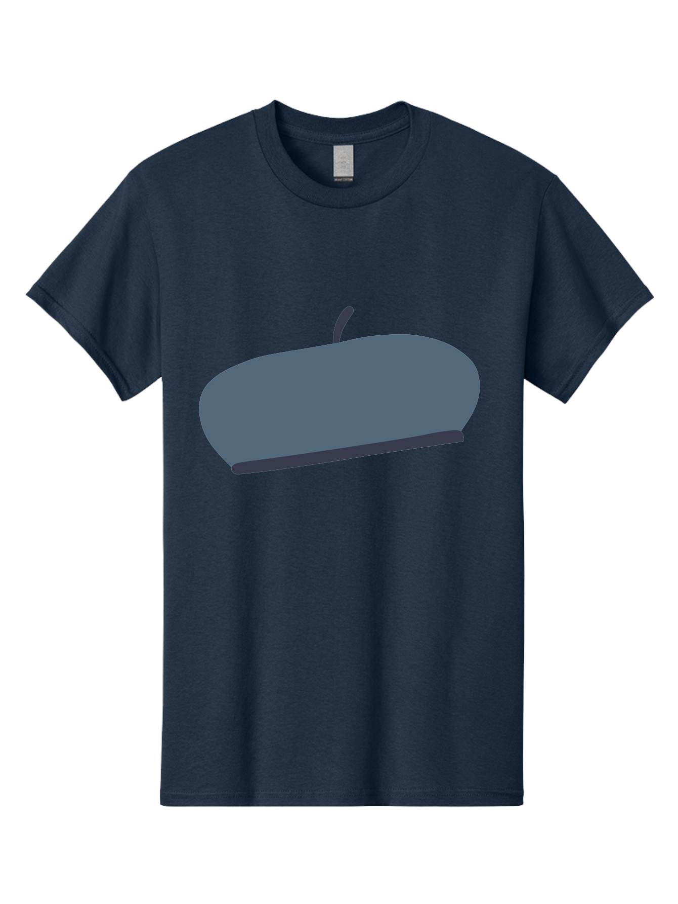 Gray-Apple Men'S Graphic Tee, 100% Cotton, Comfortable Casual Summer Wear, Machine Washable, Gray Apple, Stylized Fruit, Simple Illustration, Minimalist Design, Fruit Icon, Digital Art Aac038 15