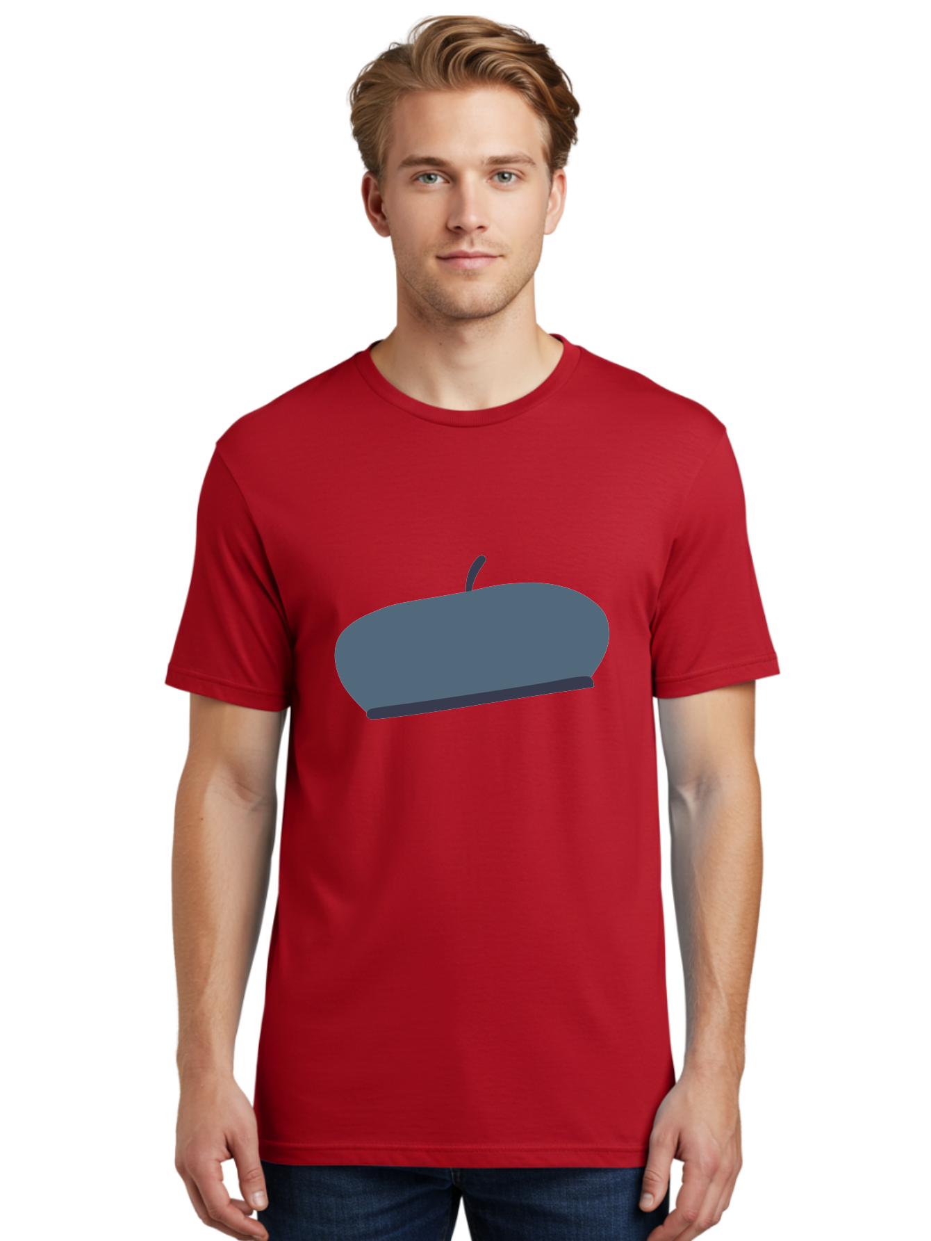 Gray-Apple Men'S Graphic Tee, 100% Cotton, Comfortable Casual Summer Wear, Machine Washable, Gray Apple, Stylized Fruit, Simple Illustration, Minimalist Design, Fruit Icon, Digital Art Aac038 12