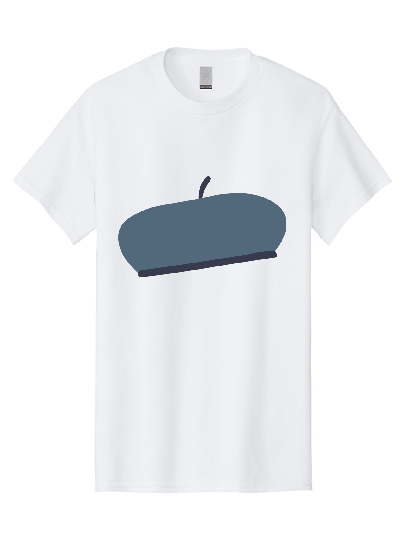 Gray-Apple Men'S Graphic Tee, 100% Cotton, Comfortable Casual Summer Wear, Machine Washable, Gray Apple, Stylized Fruit, Simple Illustration, Minimalist Design, Fruit Icon, Digital Art Aac038 3