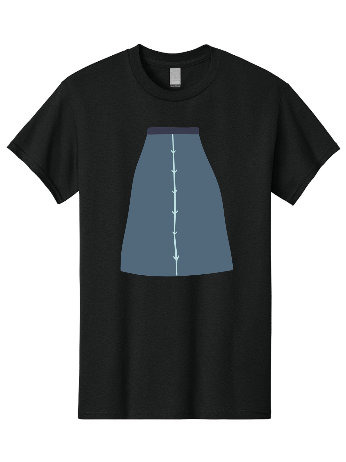 Gray-Skirt Men'S Graphic Tee, 100% Cotton, Comfortable Casual Summer Wear, Machine Washable, Dark Gray A-Line Skirt, Fashion Design, Women'S Clothing, Pencil Skirt, Business Attire, Office Wear, Corporate Style, Professional Look Aac039 5