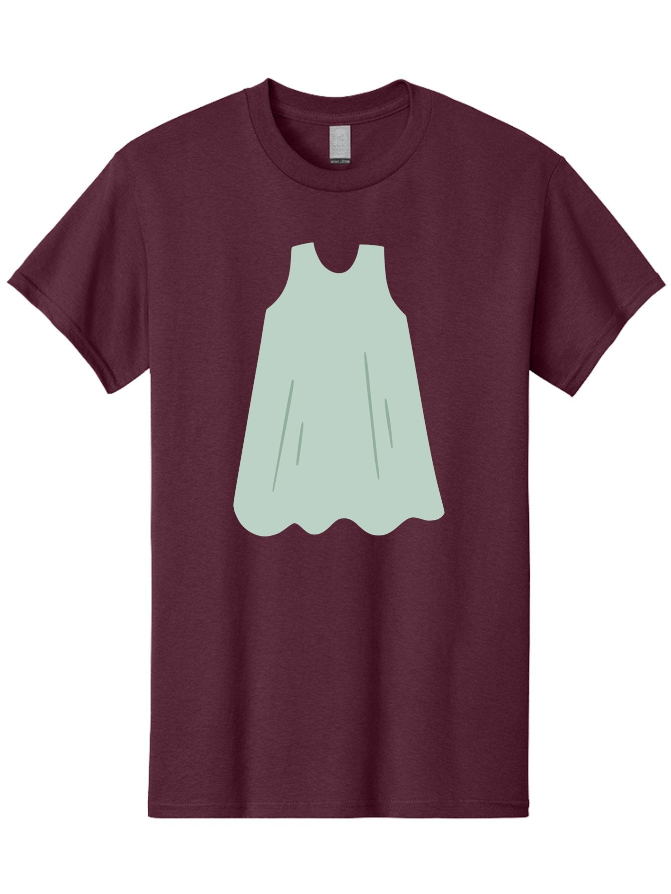 Grey-Dress Men'S Graphic Tee, 100% Cotton, Comfortable Casual Summer Wear, Machine Washable, Simple Dress Design, Sleeveless Dress, A-Line Dress, Grey Clothing, Fashion Illustration, Minimalist Style, Women'S Fashion, Soft Grey Tone, Aac041 6