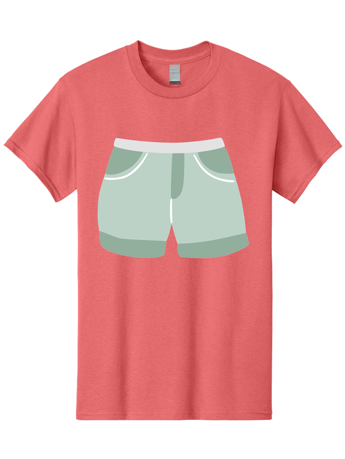 Light-Green-Shorts Men'S Graphic Tee, 100% Cotton, Comfortable Casual Summer Wear, Machine Washable, Men'S Underwear, Boxer Shorts, Comfortable Clothing, Casual Wear, Relaxed Fit, Simple Design, Gray Color Aac053 7