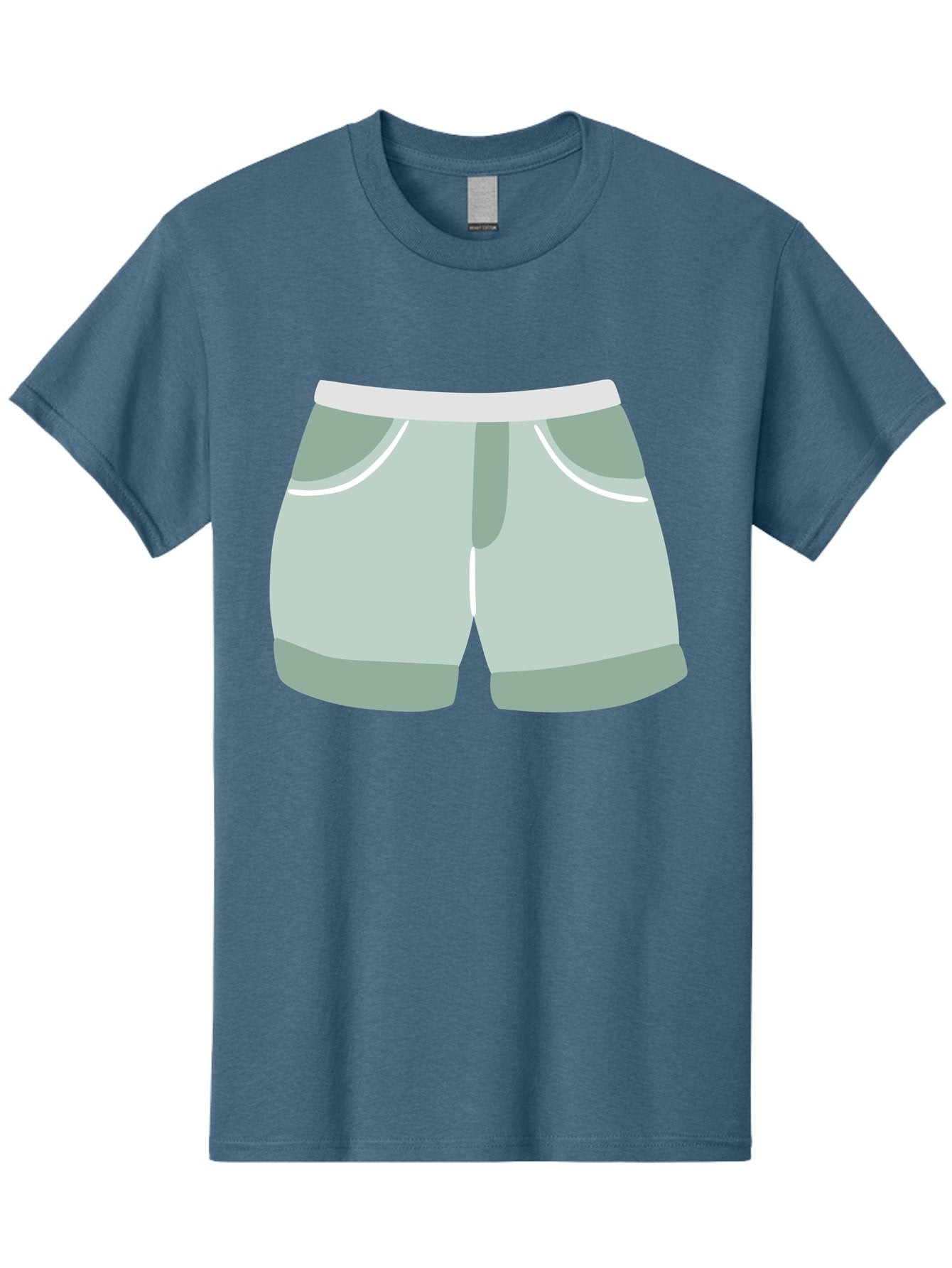 Light-Green-Shorts Men'S Graphic Tee, 100% Cotton, Comfortable Casual Summer Wear, Machine Washable, Men'S Underwear, Boxer Shorts, Comfortable Clothing, Casual Wear, Relaxed Fit, Simple Design, Gray Color Aac053 9