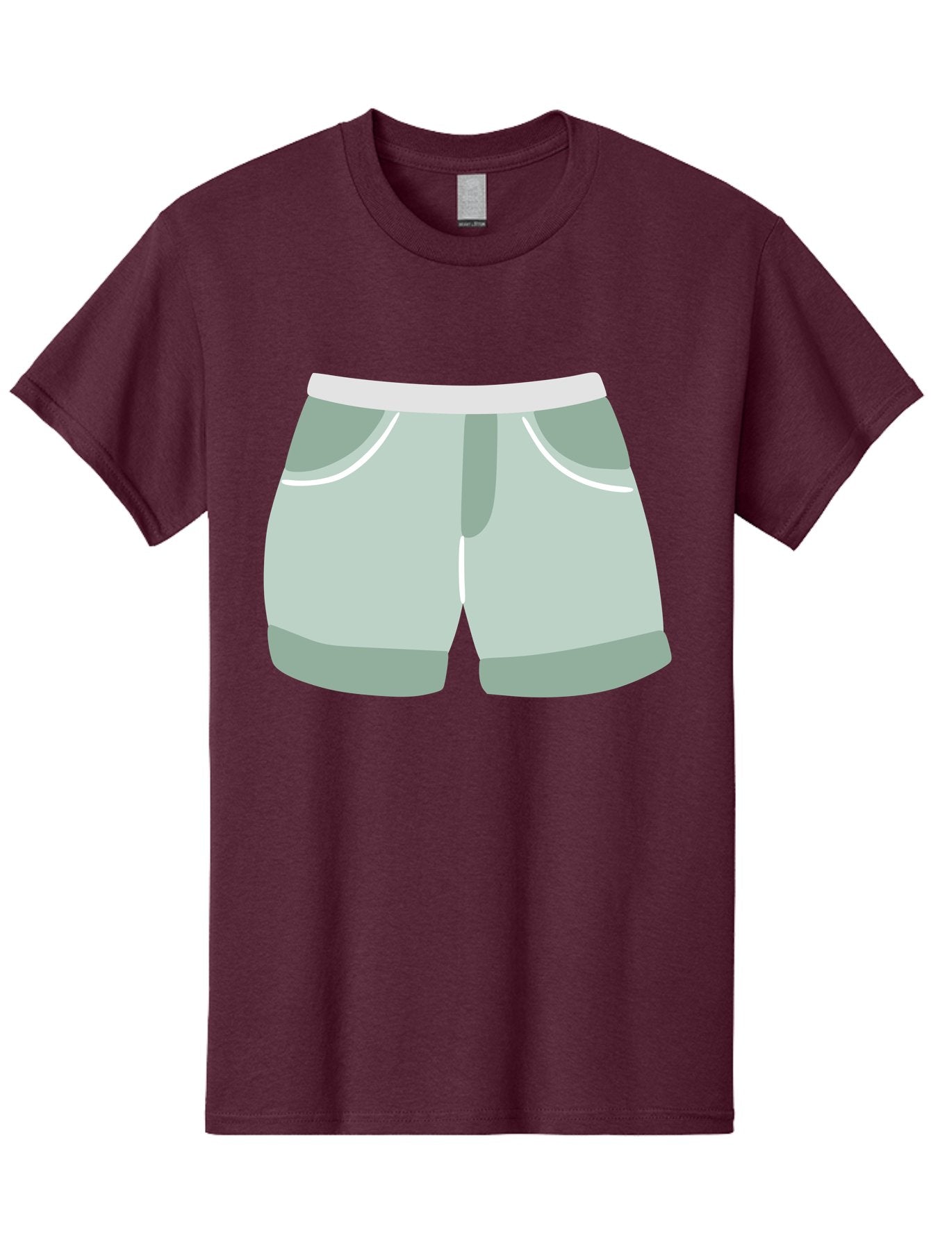 Light-Green-Shorts Men'S Graphic Tee, 100% Cotton, Comfortable Casual Summer Wear, Machine Washable, Men'S Underwear, Boxer Shorts, Comfortable Clothing, Casual Wear, Relaxed Fit, Simple Design, Gray Color Aac053 14