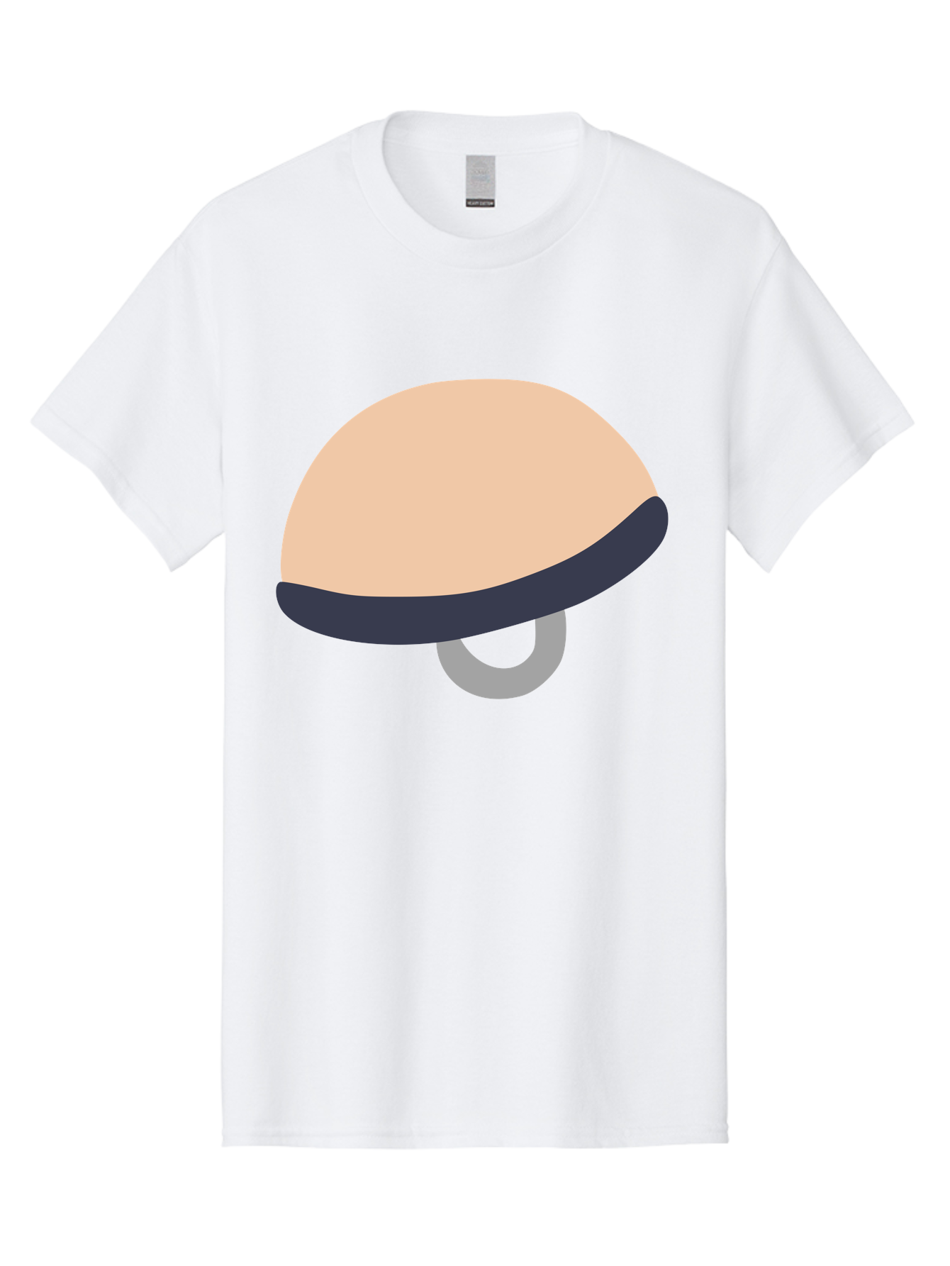 Mushroom Men'S Graphic Tee, 100% Cotton, Comfortable Casual Summer Wear, Machine Washable, Bicycle Seat, Bike Accessories, Cycling Equipment, Saddle Design, Bike Parts, Cycling Gear, Bicycle Component Aac058 29