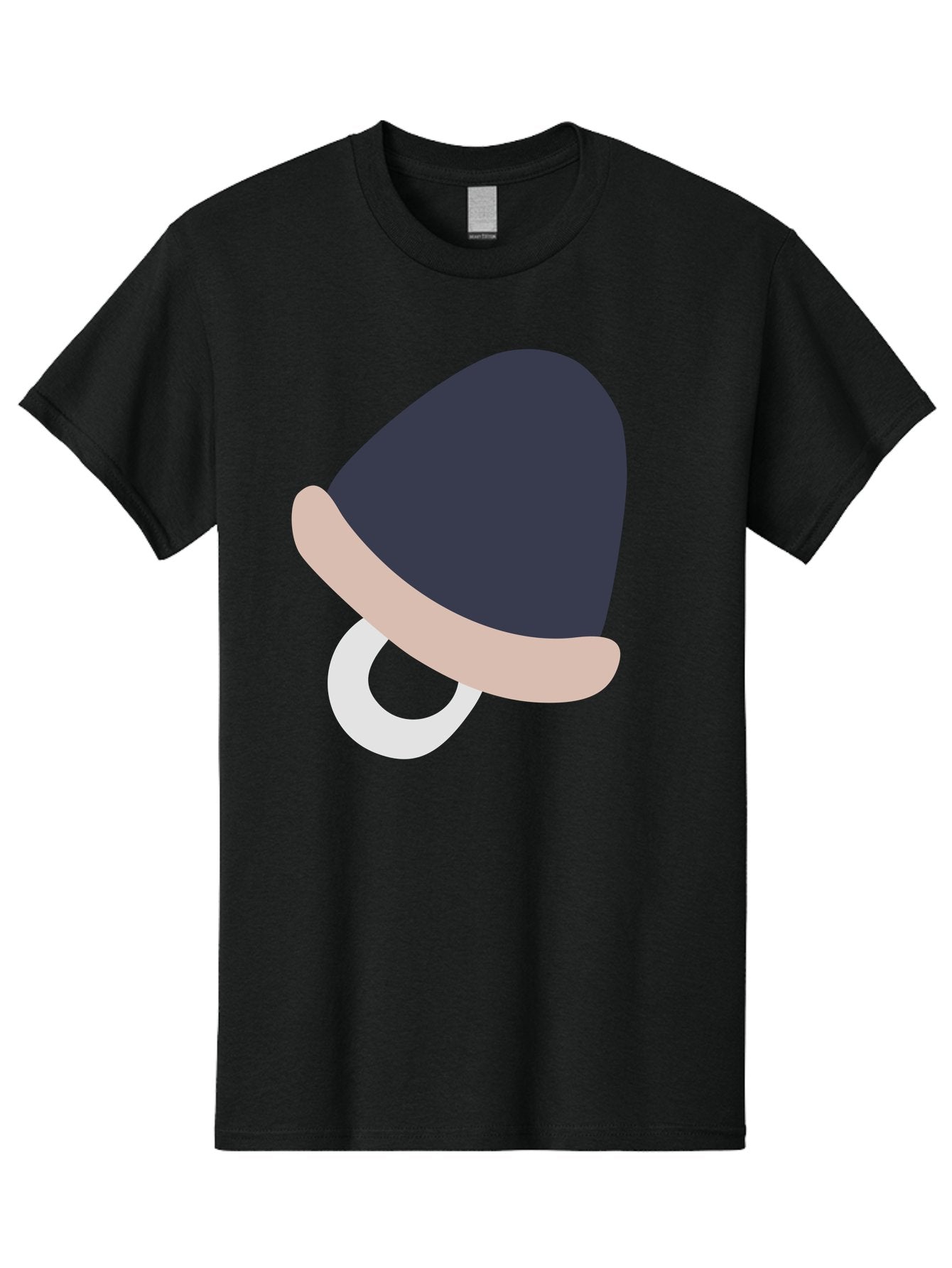 Pacifier Men'S Graphic Tee, 100% Cotton, Comfortable Casual Summer Wear, Machine Washable, Pacifier For Baby, Baby Soother, Nursery Accessories, Infant Care, Baby Supplies, Newborn Essentials Aac065 11