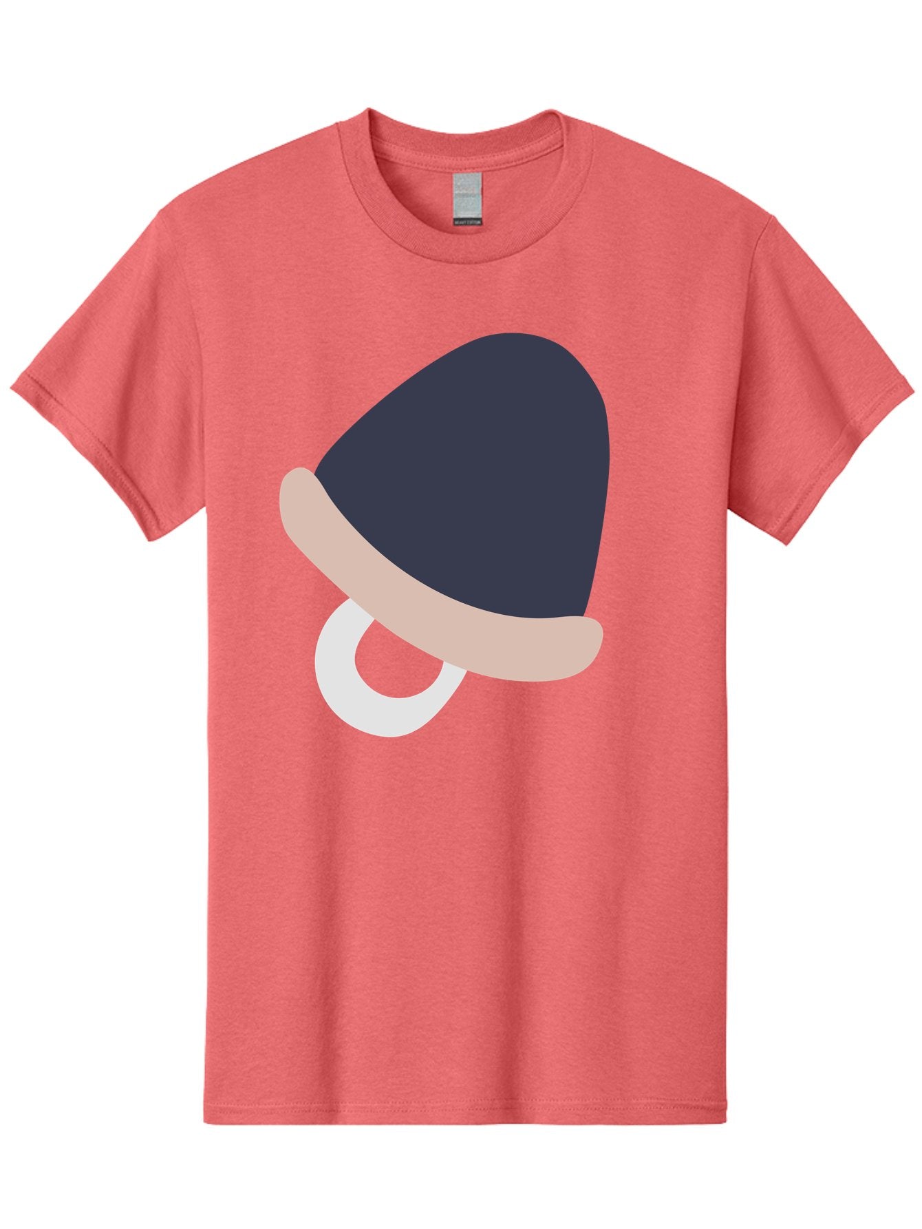 Pacifier Men'S Graphic Tee, 100% Cotton, Comfortable Casual Summer Wear, Machine Washable, Pacifier For Baby, Baby Soother, Nursery Accessories, Infant Care, Baby Supplies, Newborn Essentials Aac065 15