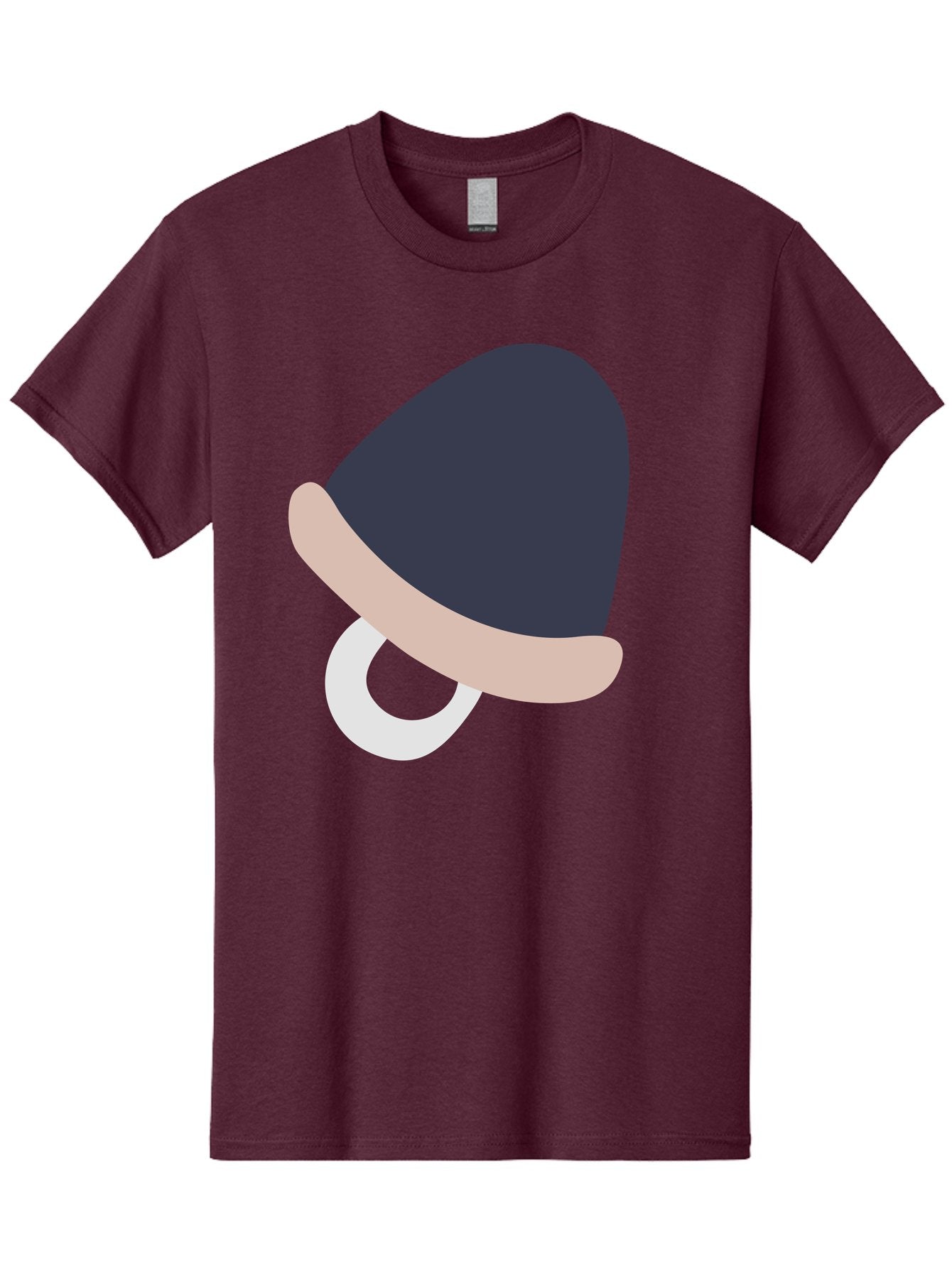 Pacifier Men'S Graphic Tee, 100% Cotton, Comfortable Casual Summer Wear, Machine Washable, Pacifier For Baby, Baby Soother, Nursery Accessories, Infant Care, Baby Supplies, Newborn Essentials Aac065 8