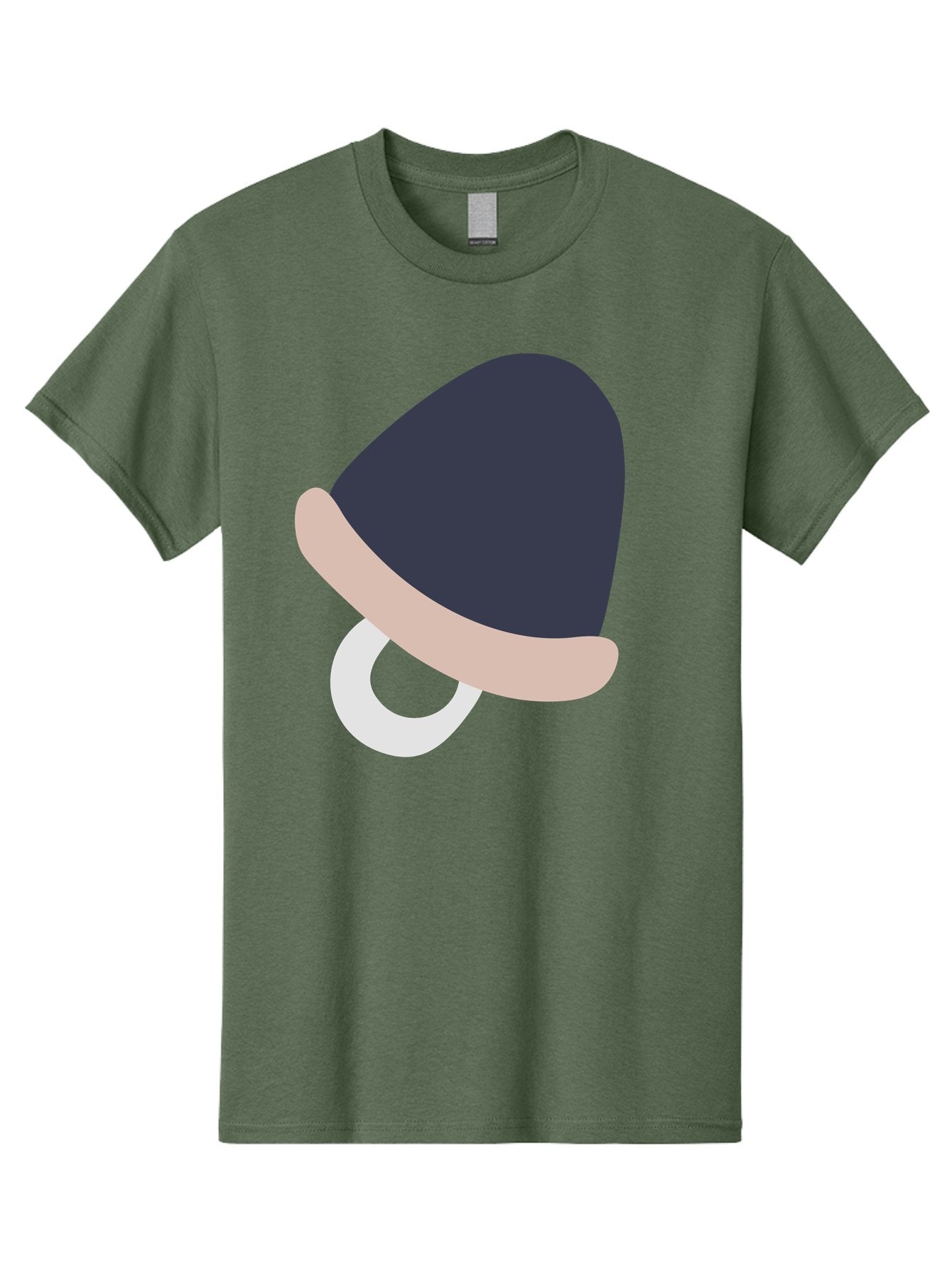 Pacifier Men'S Graphic Tee, 100% Cotton, Comfortable Casual Summer Wear, Machine Washable, Pacifier For Baby, Baby Soother, Nursery Accessories, Infant Care, Baby Supplies, Newborn Essentials Aac065 9