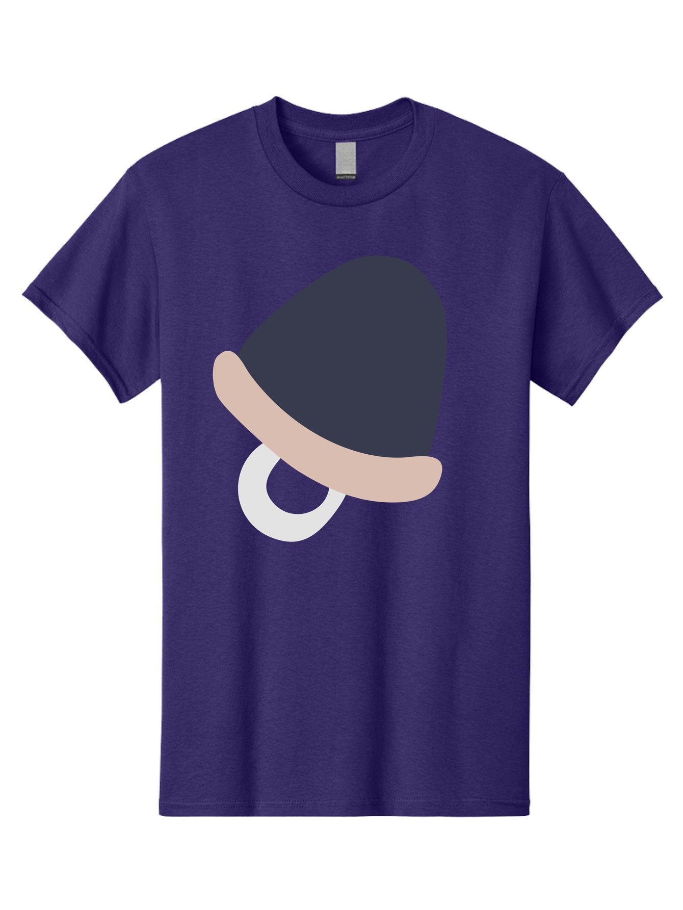 Pacifier Men'S Graphic Tee, 100% Cotton, Comfortable Casual Summer Wear, Machine Washable, Pacifier For Baby, Baby Soother, Nursery Accessories, Infant Care, Baby Supplies, Newborn Essentials Aac065 12