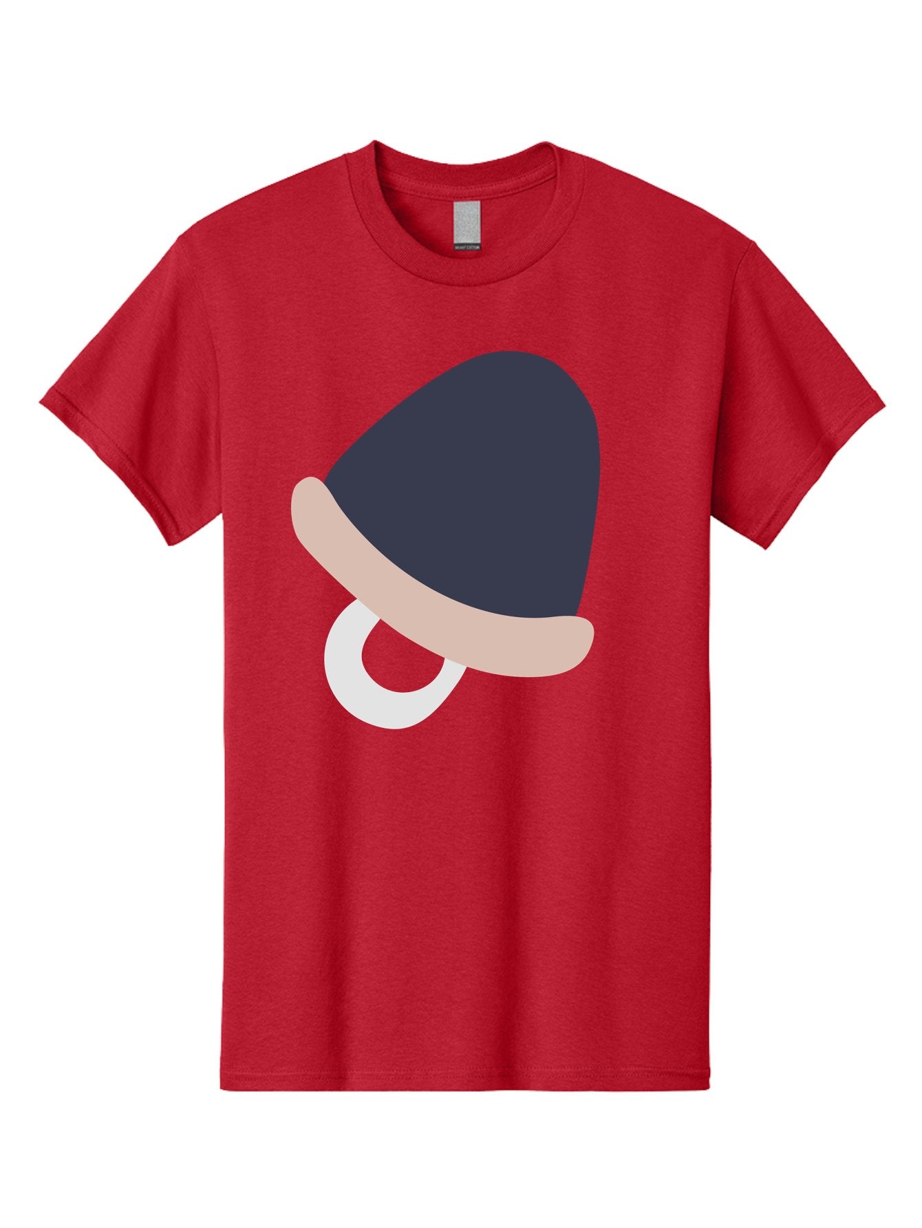 Pacifier Men'S Graphic Tee, 100% Cotton, Comfortable Casual Summer Wear, Machine Washable, Pacifier For Baby, Baby Soother, Nursery Accessories, Infant Care, Baby Supplies, Newborn Essentials Aac065 14