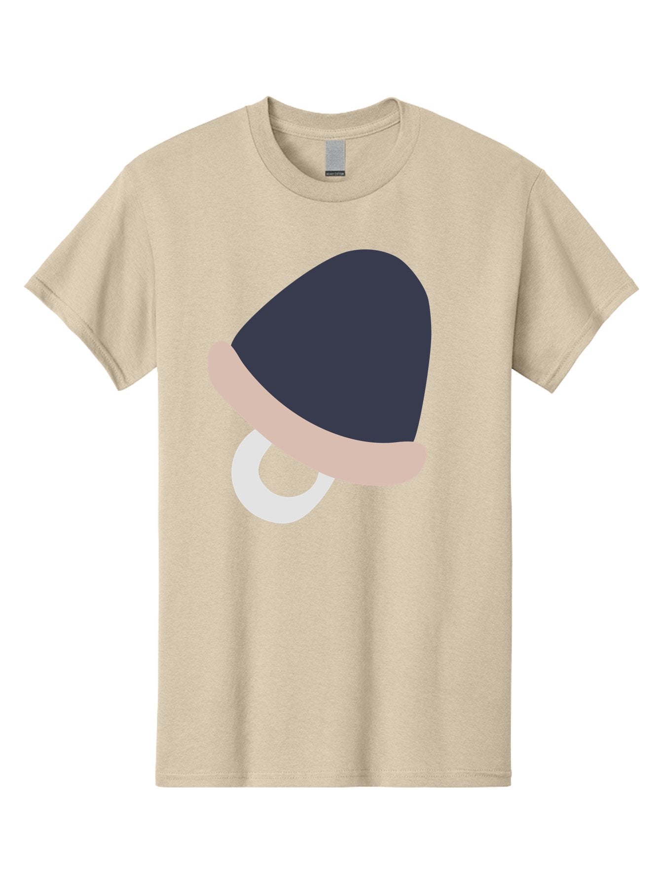 Pacifier Men'S Graphic Tee, 100% Cotton, Comfortable Casual Summer Wear, Machine Washable, Pacifier For Baby, Baby Soother, Nursery Accessories, Infant Care, Baby Supplies, Newborn Essentials Aac065 10