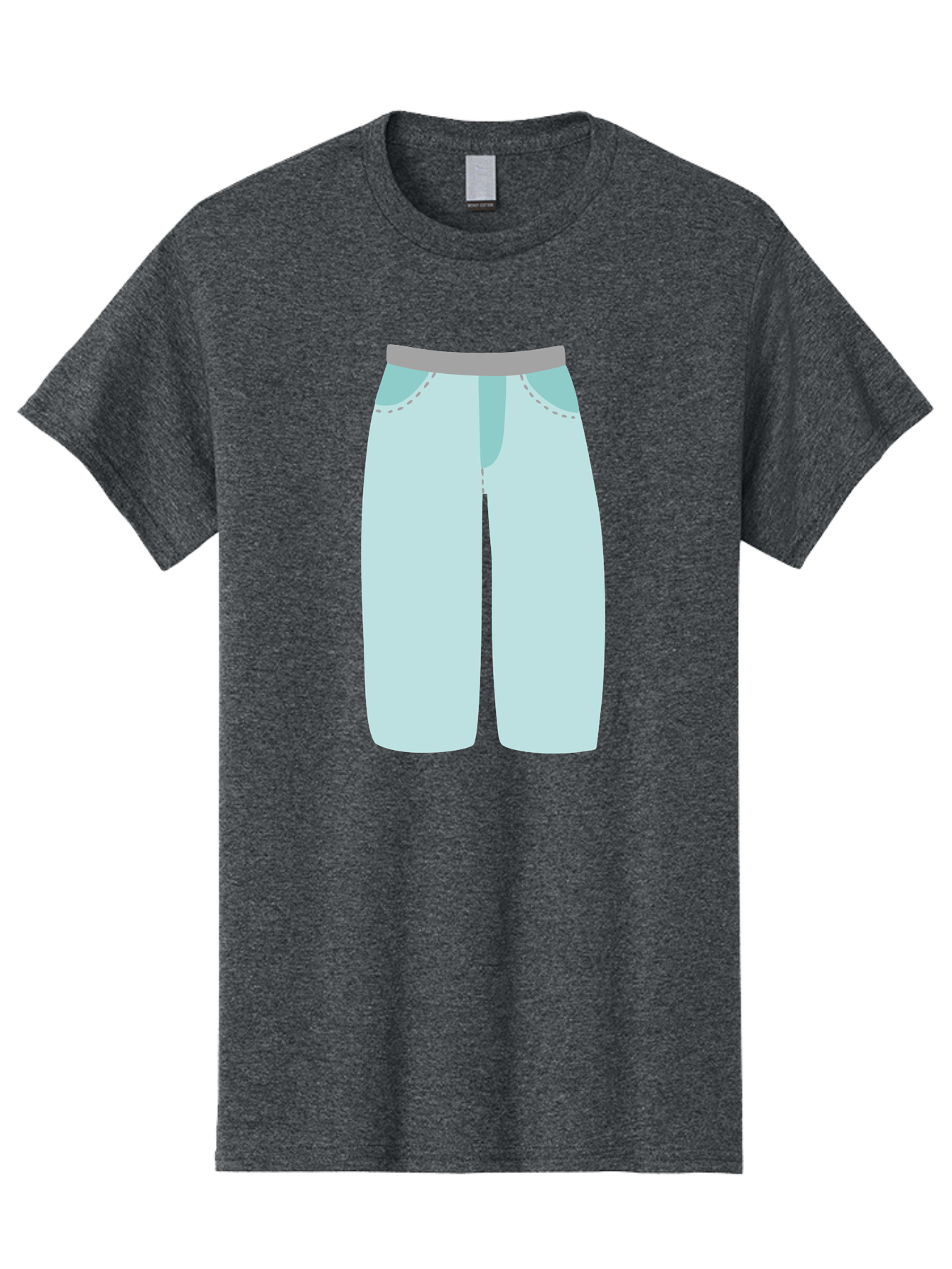 Pajama-Pants Men'S Graphic Tee, 100% Cotton, Comfortable Casual Summer Wear, Machine Washable, Light Blue Pants, Gray Waistband, Back Pockets, Casual Wear, Comfortable Clothing, Simple Design, Minimal Style, Fashion Illustration Aac066 27