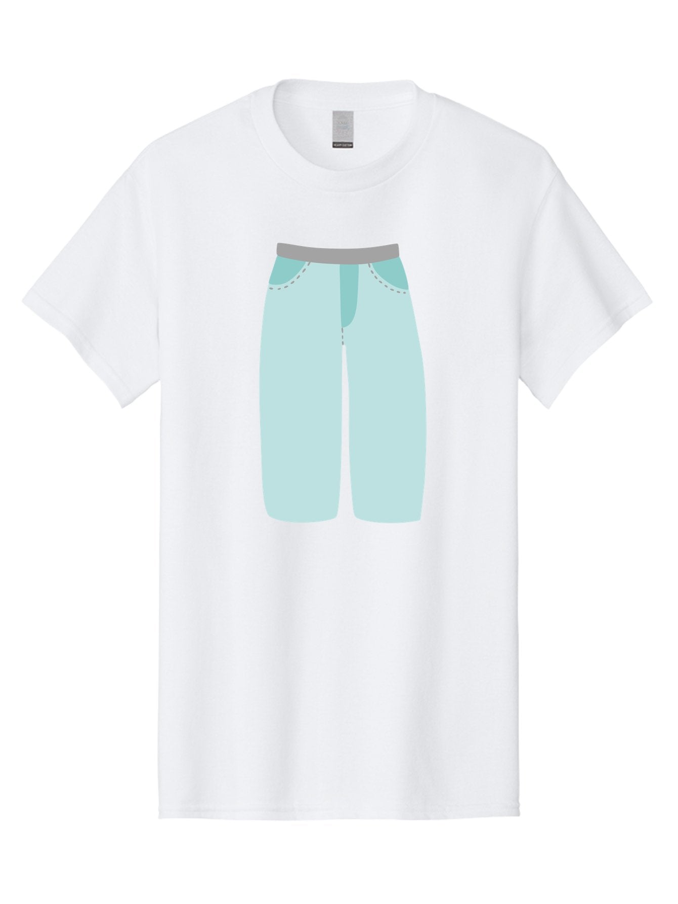 Pajama-Pants Men'S Graphic Tee, 100% Cotton, Comfortable Casual Summer Wear, Machine Washable, Light Blue Pants, Gray Waistband, Back Pockets, Casual Wear, Comfortable Clothing, Simple Design, Minimal Style, Fashion Illustration Aac066 9