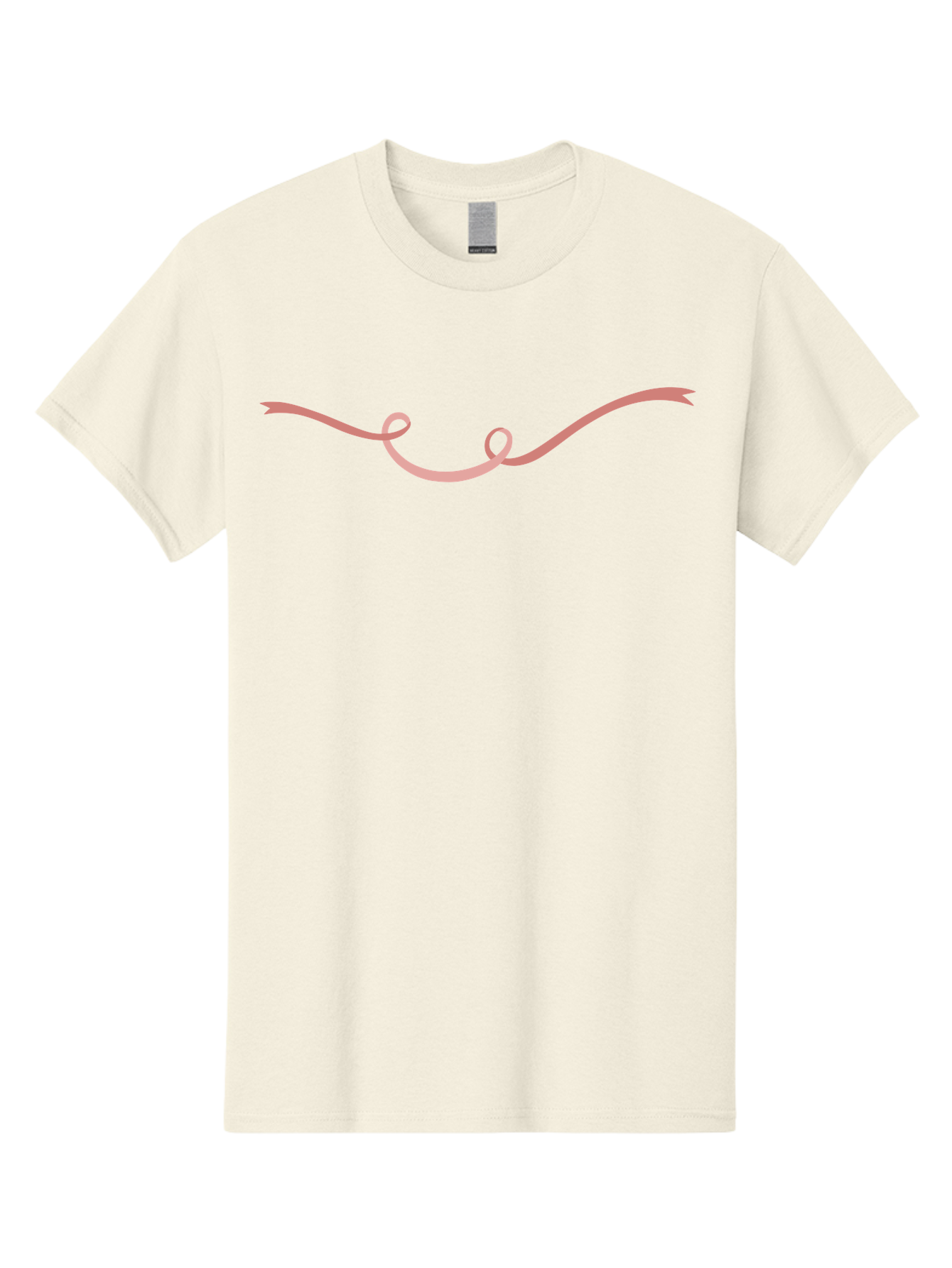 Pink-Swirl Men'S Graphic Tee, 100% Cotton, Comfortable Casual Summer Wear, Machine Washable, Curly Pink Line, Swirling Curve, Abstract Shape, Artistic Design, Minimalist Art, Flowing Line, Modern Graphics Aac083 5