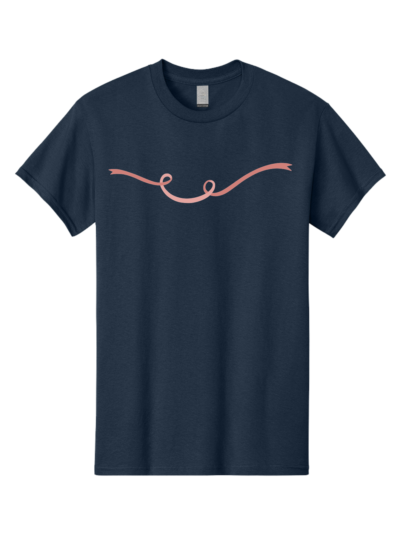 Pink-Swirl Men'S Graphic Tee, 100% Cotton, Comfortable Casual Summer Wear, Machine Washable, Curly Pink Line, Swirling Curve, Abstract Shape, Artistic Design, Minimalist Art, Flowing Line, Modern Graphics Aac083 29