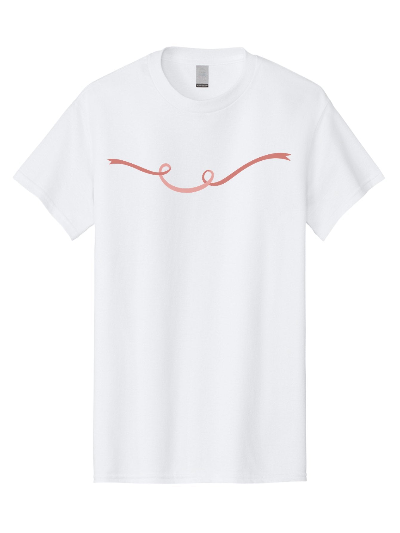 Pink-Swirl Men'S Graphic Tee, 100% Cotton, Comfortable Casual Summer Wear, Machine Washable, Curly Pink Line, Swirling Curve, Abstract Shape, Artistic Design, Minimalist Art, Flowing Line, Modern Graphics Aac083 11