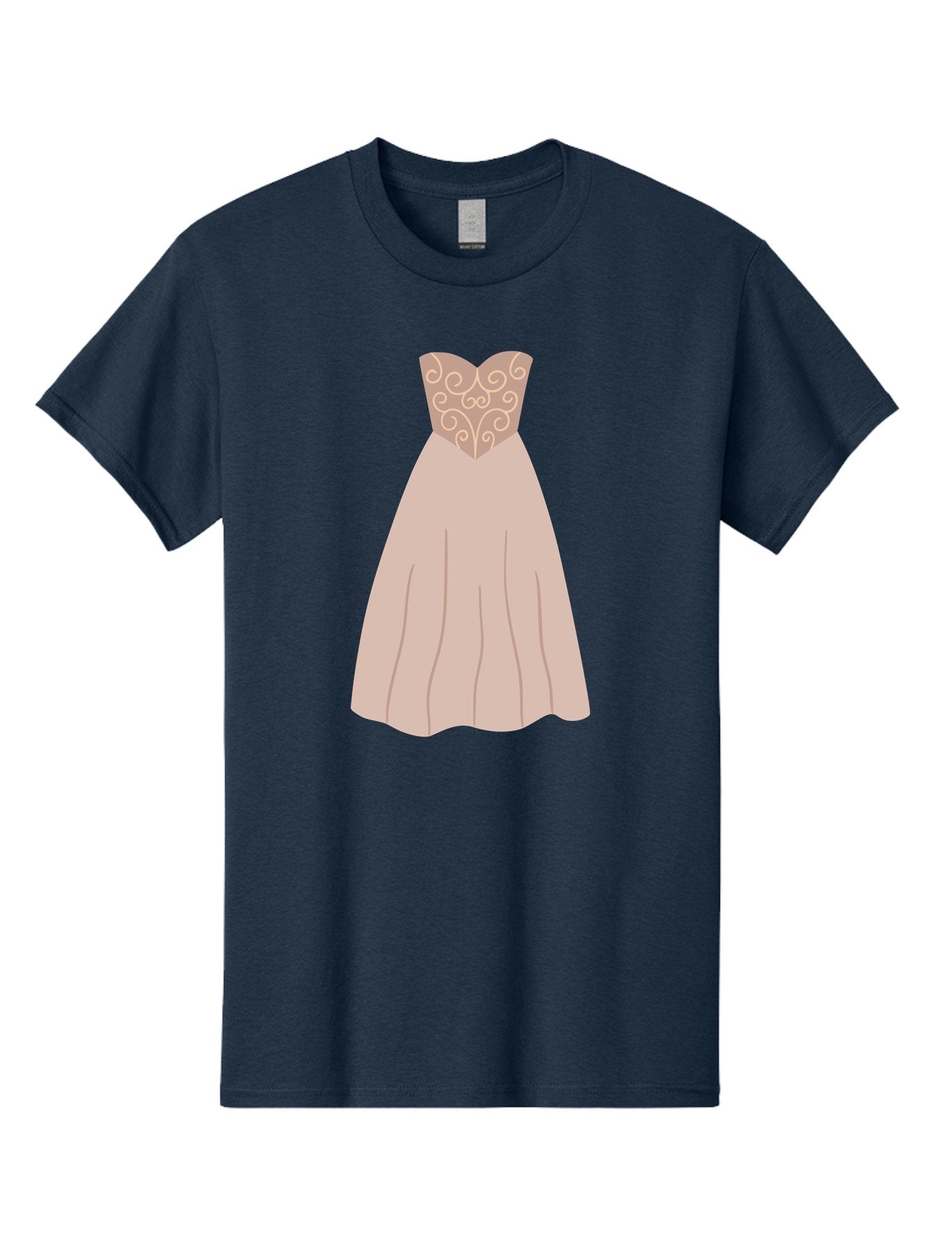 Prom-Dress Men'S Graphic Tee, 100% Cotton, Comfortable Casual Summer Wear, Machine Washable, Formal Evening Gown, Sweetheart Neckline, Strapless Dress, Flowing Skirt, Elegant Design, Beige Color, Vintage Style, Wedding Dress, Luxury Fashion, Aac087 14