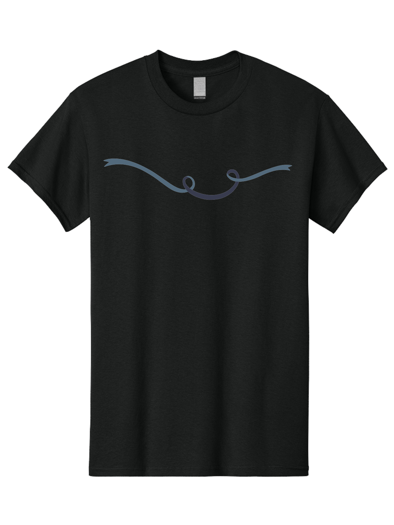 Purple-Swirl Men'S Graphic Tee, 100% Cotton, Comfortable Casual Summer Wear, Machine Washable, Purple Swirl, Abstract Design, Wavy Line, Decorative Element, Artistic Flourish, Minimalist Art, Modern Graphic Aac089 7
