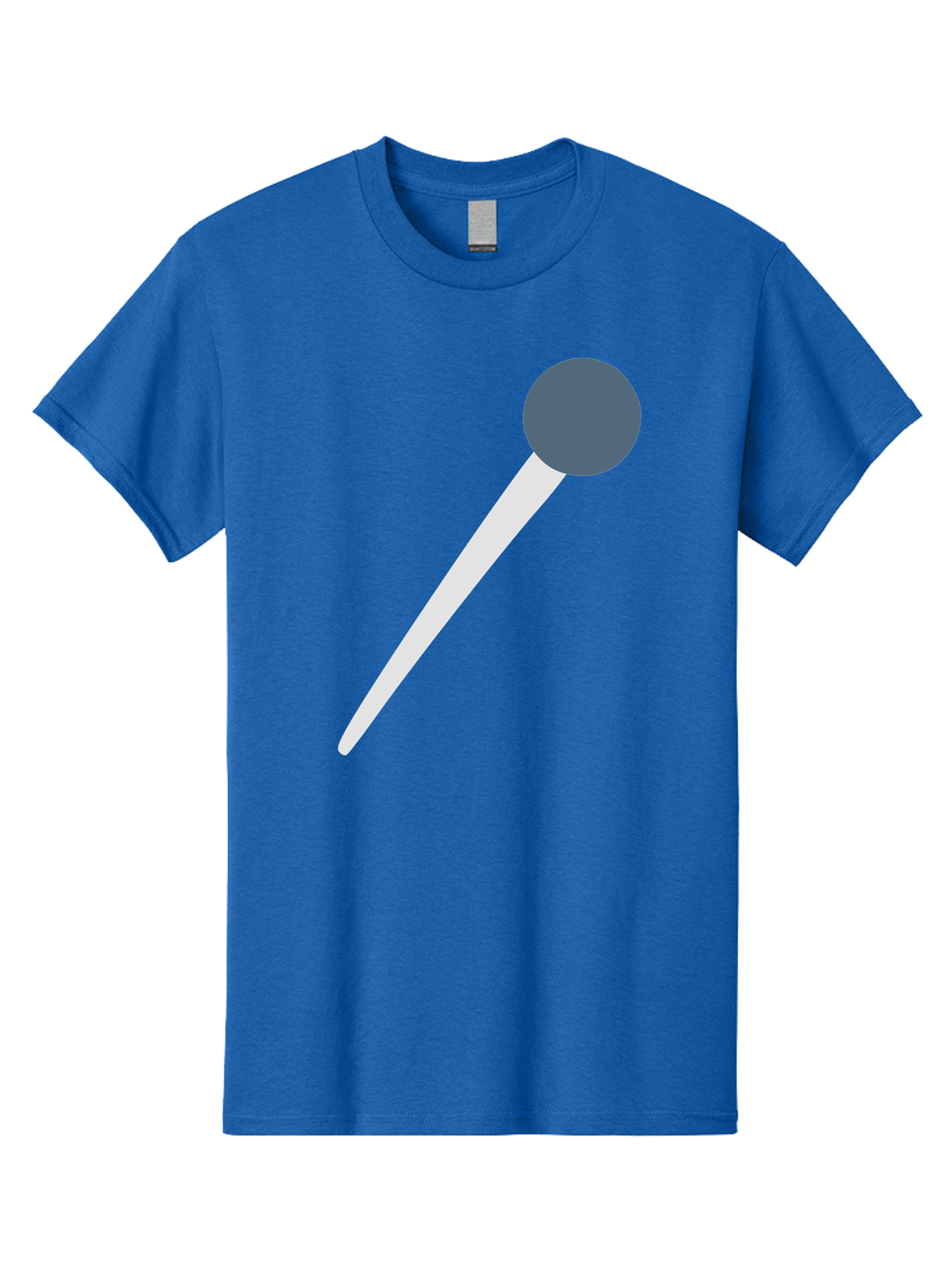 Push-Pin Men'S Graphic Tee, 100% Cotton, Comfortable Casual Summer Wear, Machine Washable, Push Pin, Office Supply, Gray Head, White Shaft, Graphic Icon, Minimalist Design, Simple Illustration Aac090 15
