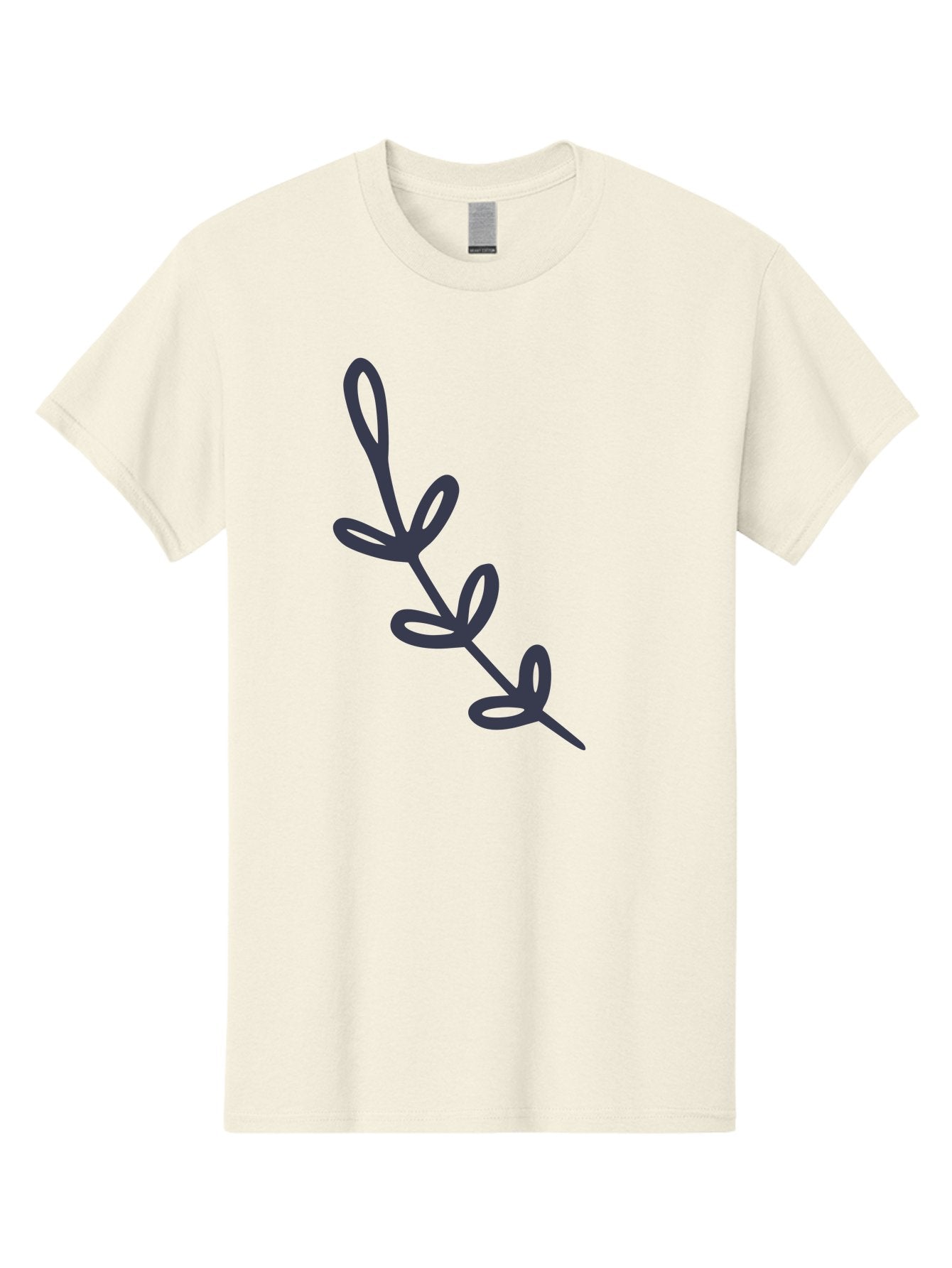 Rosemary Men'S Graphic Tee, 100% Cotton, Comfortable Casual Summer Wear, Machine Washable, Rosemary Herb, Sprig Of Rosemary, Dark Gray Illustration, Simple Design, Minimalist Art, Herb Icon, Kitchen Decor, Cooking Inspiration, Culinary Symbol Aac092 3