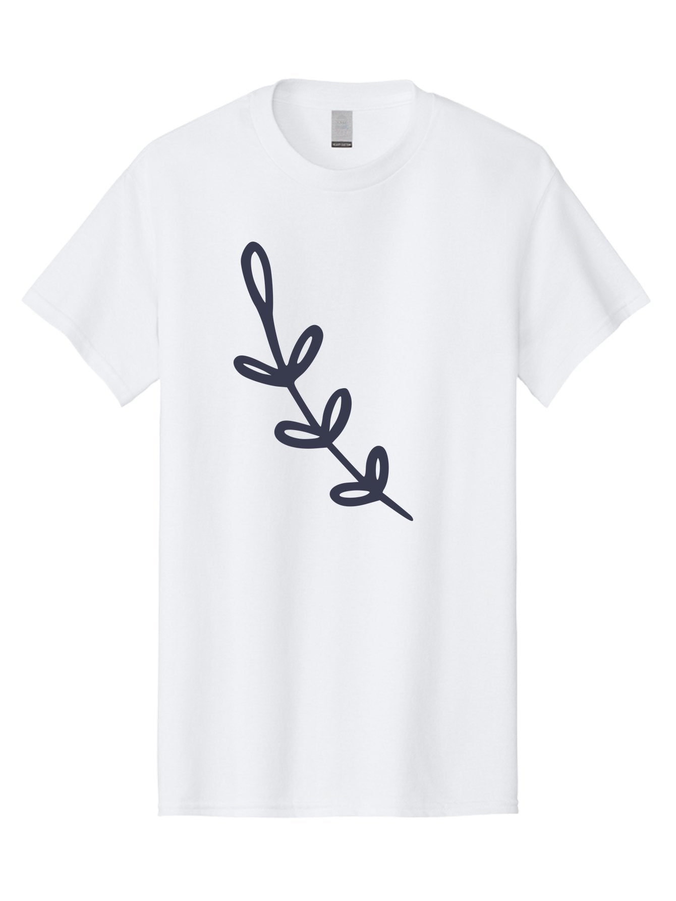 Rosemary Men'S Graphic Tee, 100% Cotton, Comfortable Casual Summer Wear, Machine Washable, Rosemary Herb, Sprig Of Rosemary, Dark Gray Illustration, Simple Design, Minimalist Art, Herb Icon, Kitchen Decor, Cooking Inspiration, Culinary Symbol Aac092 8