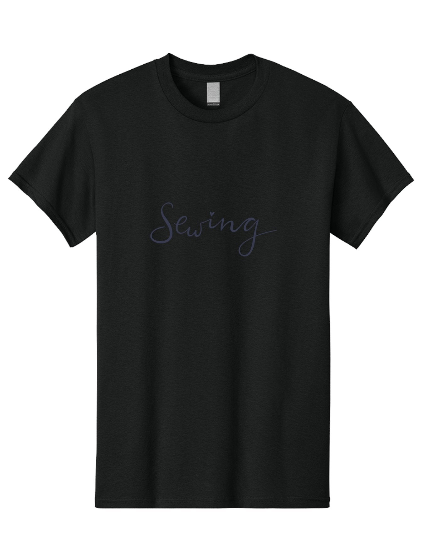 Sewing-1 Men'S Graphic Tee, 100% Cotton, Comfortable Casual Summer Wear, Machine Washable, Sewing, Cursive Text, Handmade Crafts, Diy Projects, Needle And Thread, Creative Hobbies Aac096 15