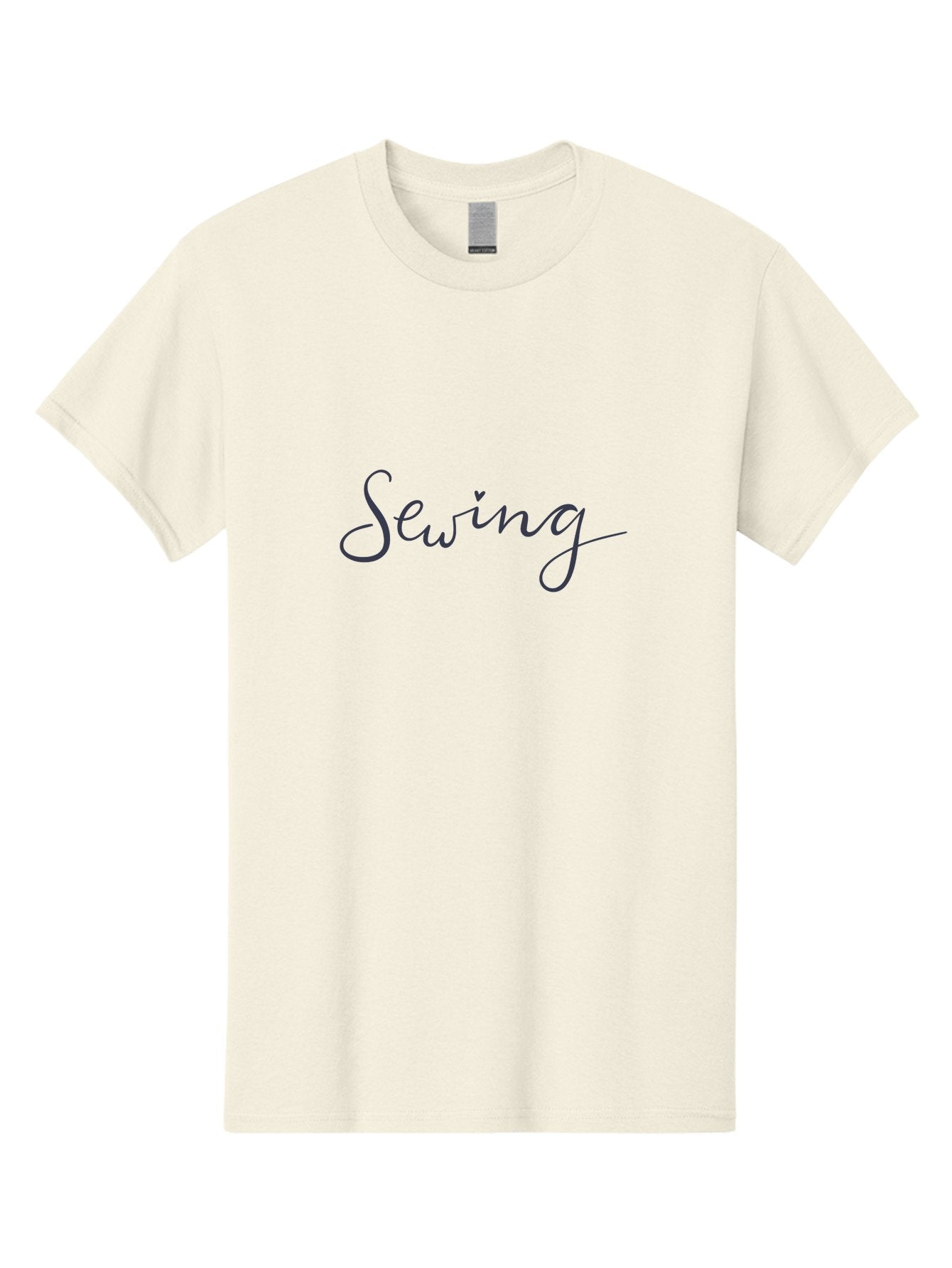 Sewing-1 Men'S Graphic Tee, 100% Cotton, Comfortable Casual Summer Wear, Machine Washable, Sewing, Cursive Text, Handmade Crafts, Diy Projects, Needle And Thread, Creative Hobbies Aac096 14