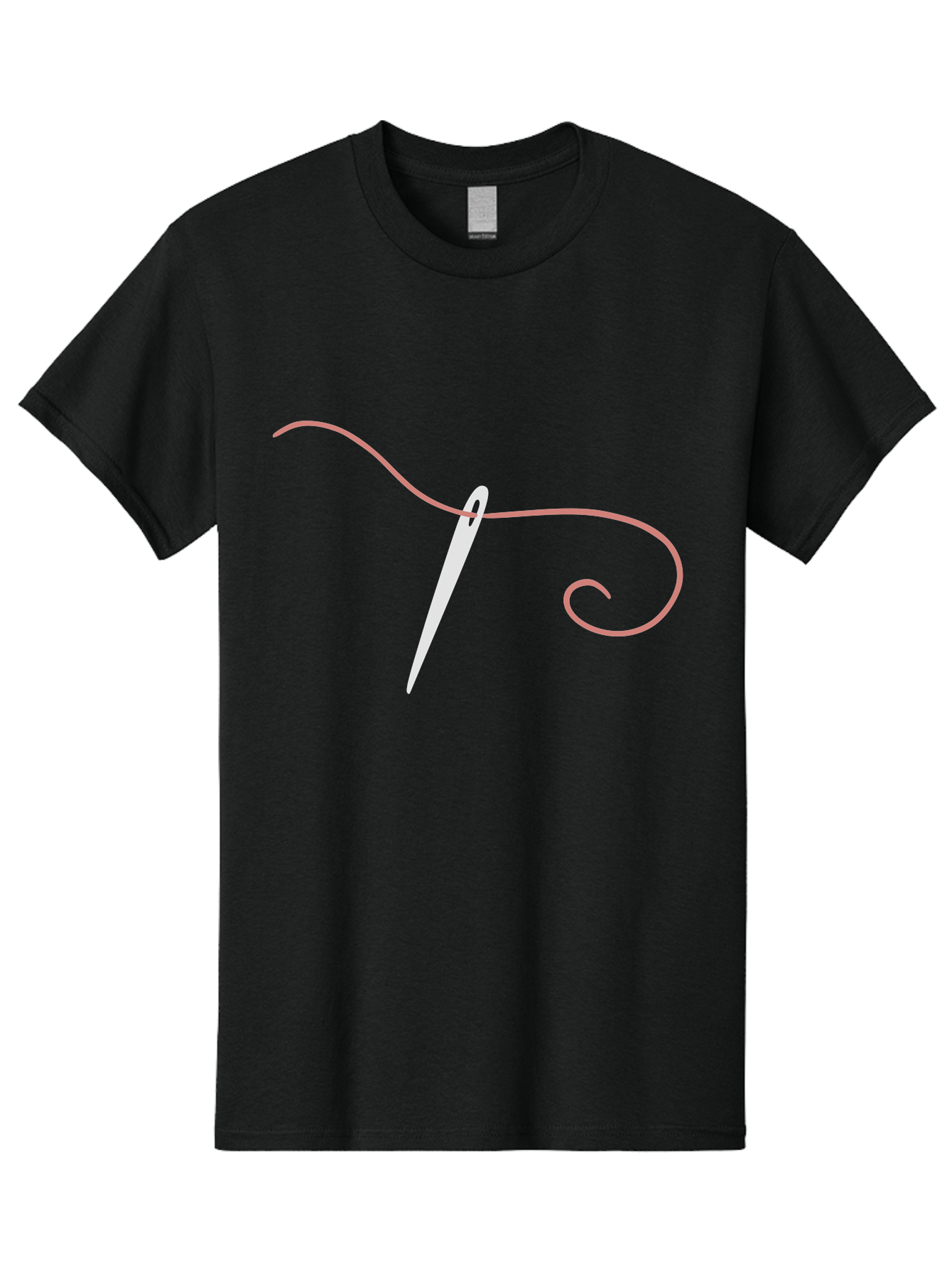 Sewing-Needle-1 Men'S Graphic Tee, 100% Cotton, Comfortable Casual Summer Wear, Machine Washable, Sewing Needle, Thread, Needlework, Stitching, Handmade, Crafting, Embroidery, Tailoring, Diy Aac108 17