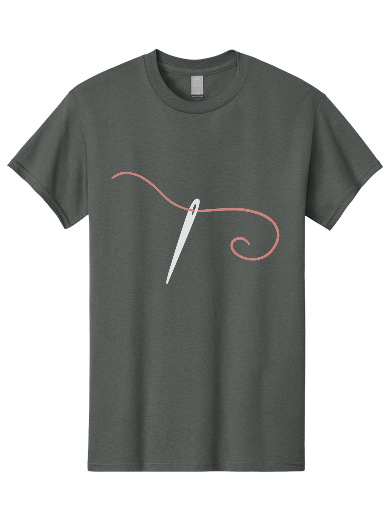 Sewing-Needle-1 Men'S Graphic Tee, 100% Cotton, Comfortable Casual Summer Wear, Machine Washable, Sewing Needle, Thread, Needlework, Stitching, Handmade, Crafting, Embroidery, Tailoring, Diy Aac108 23
