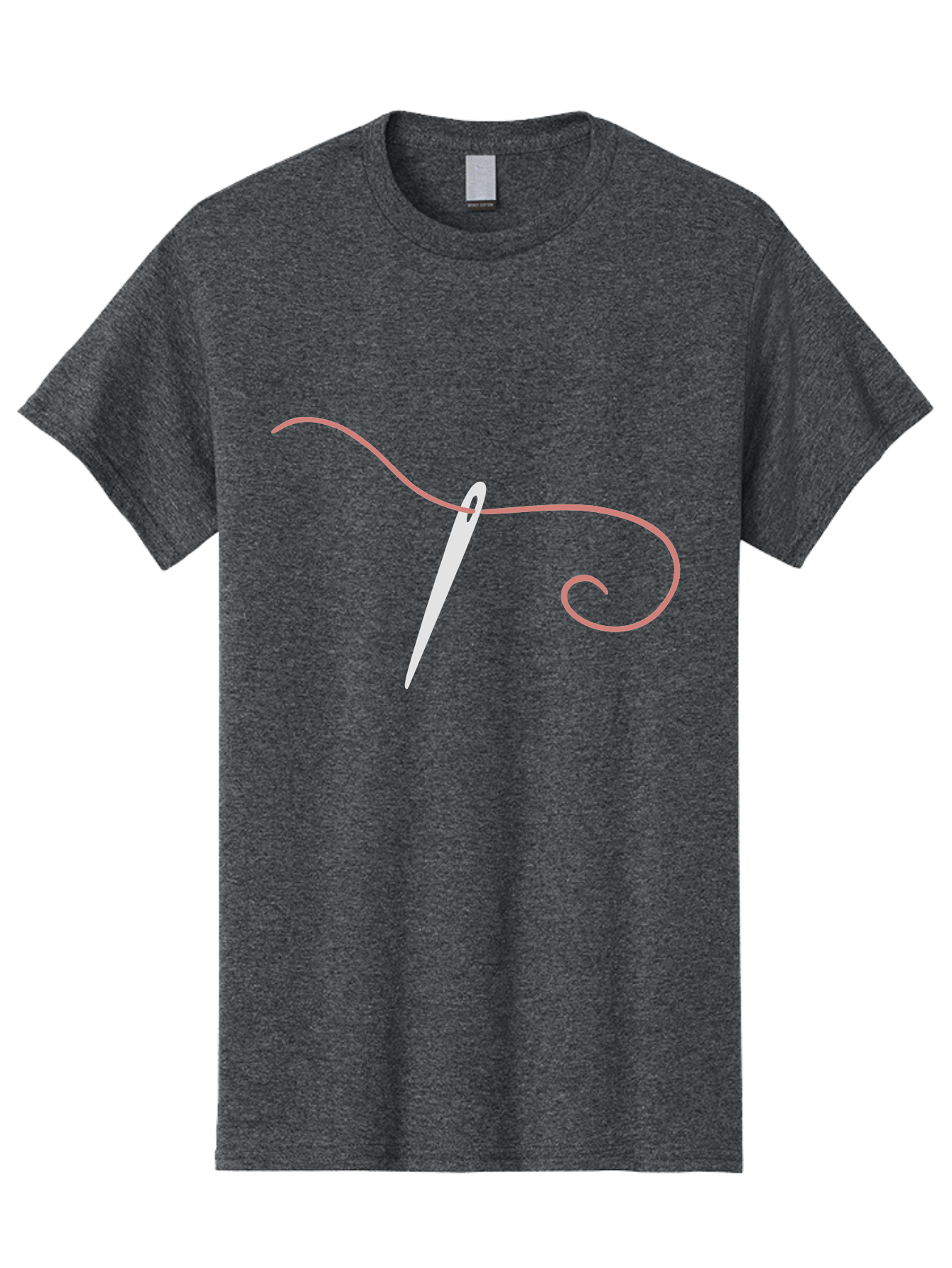 Sewing-Needle-1 Men'S Graphic Tee, 100% Cotton, Comfortable Casual Summer Wear, Machine Washable, Sewing Needle, Thread, Needlework, Stitching, Handmade, Crafting, Embroidery, Tailoring, Diy Aac108 15