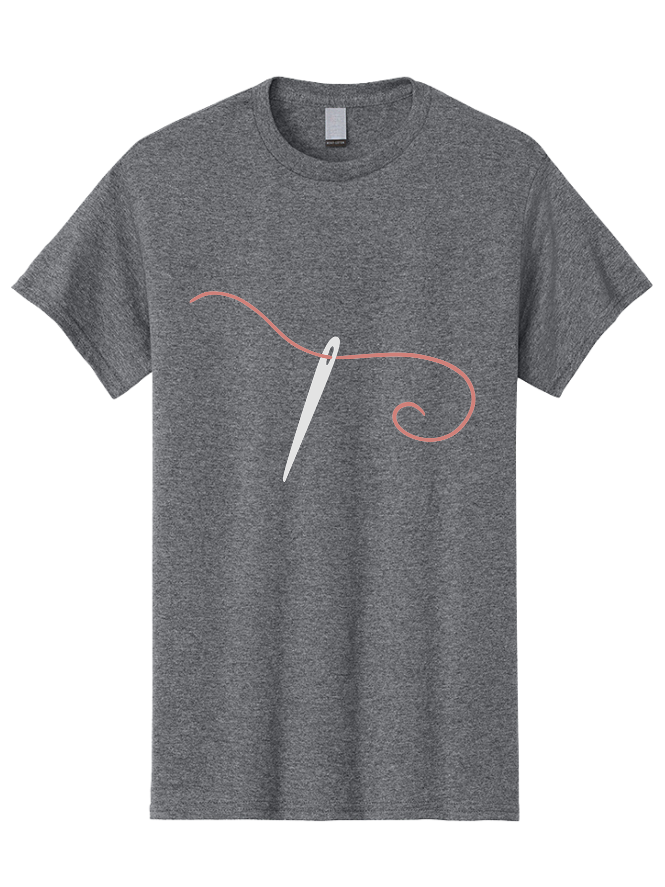 Sewing-Needle-1 Men'S Graphic Tee, 100% Cotton, Comfortable Casual Summer Wear, Machine Washable, Sewing Needle, Thread, Needlework, Stitching, Handmade, Crafting, Embroidery, Tailoring, Diy Aac108 27